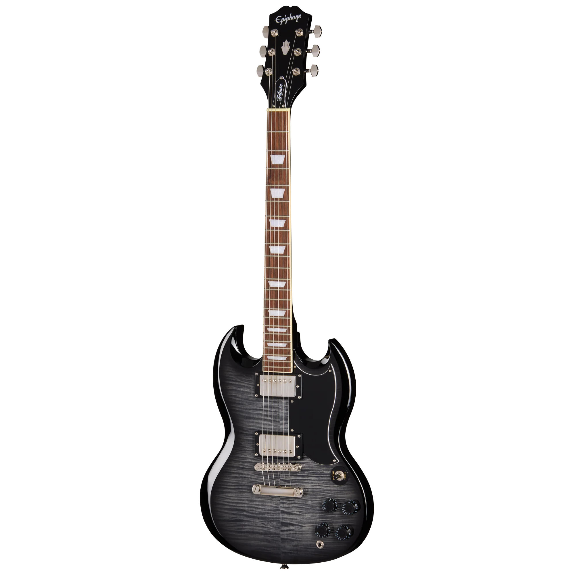 Epiphone SG Tribute Plus, Ebony Burst 3 Epiphone SG Tribute Plus, Ebony Burst