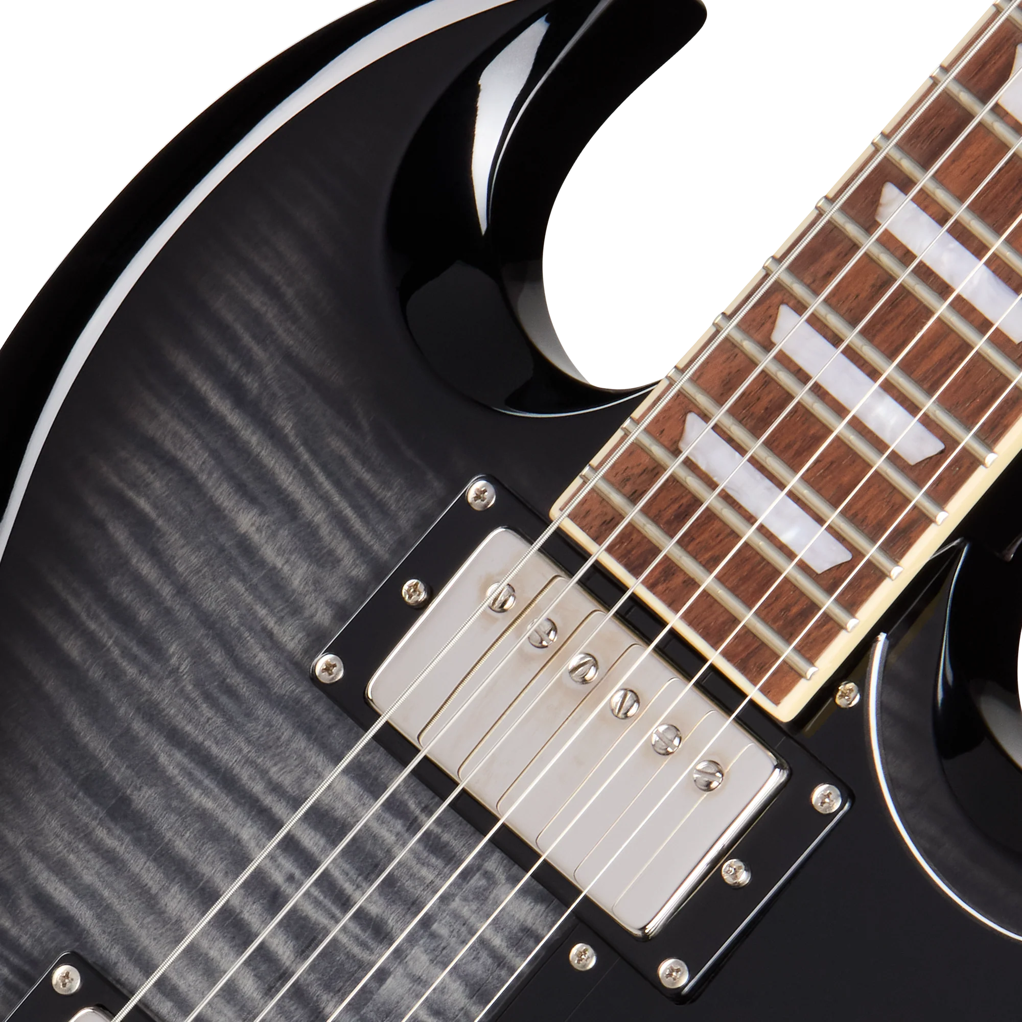 Epiphone SG Tribute Plus, Ebony Burst 7 Epiphone SG Tribute Plus, Ebony Burst