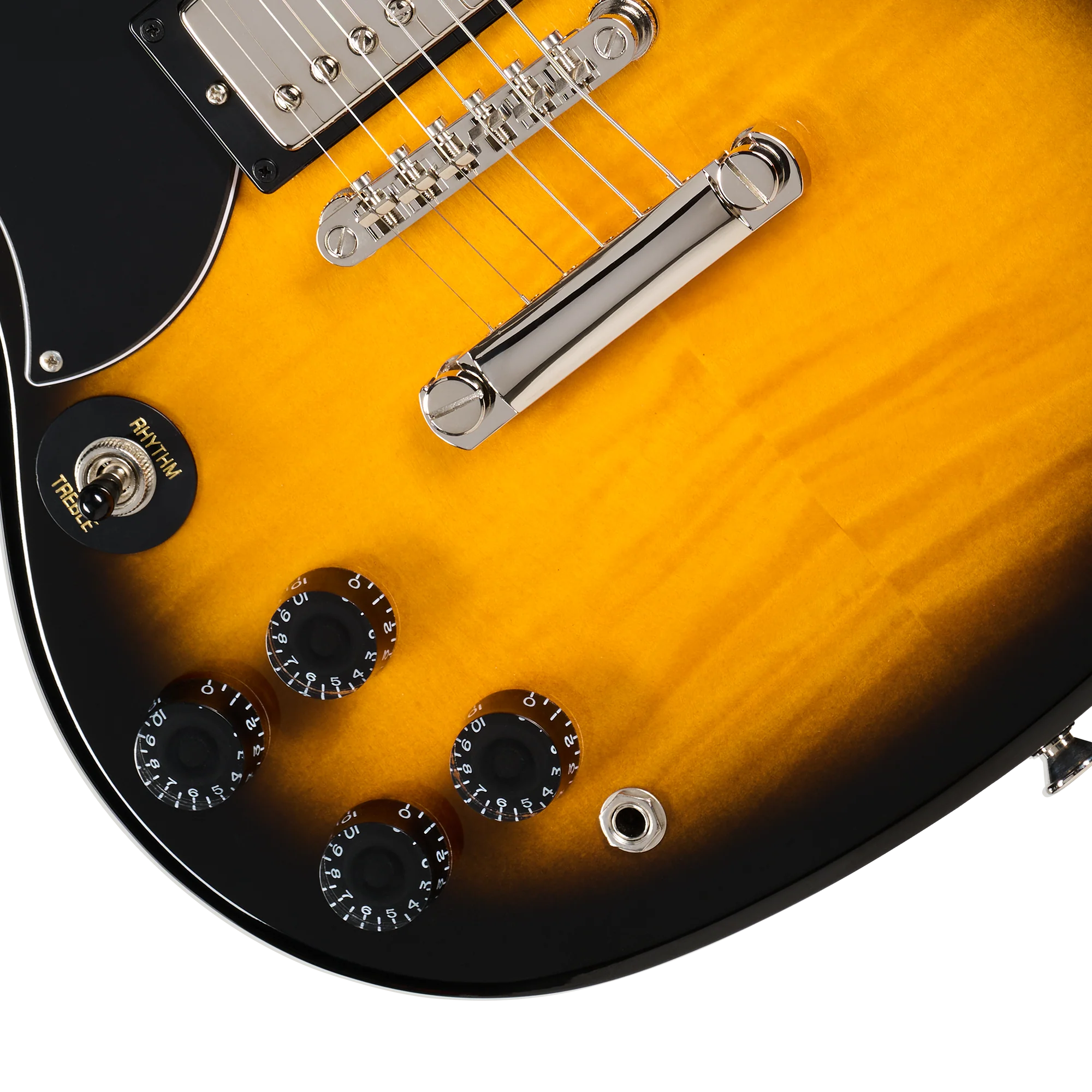 Epiphone SG Tribute Plus, Left-Handed, Vintage Sunburst 8 Epiphone SG Tribute Plus, Left-Handed, Vintage Sunburst