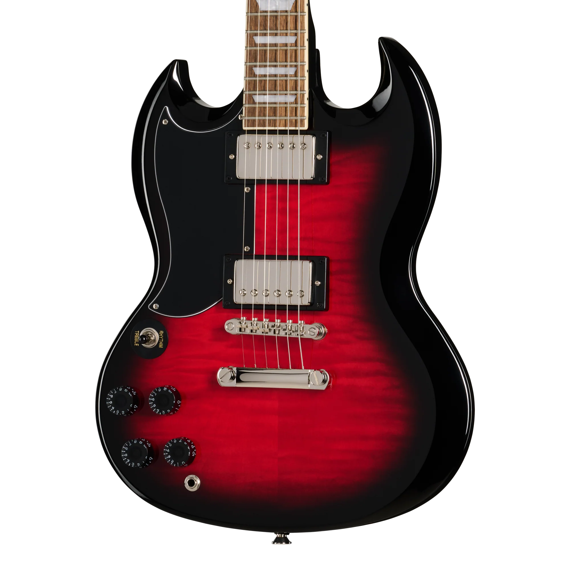 Epiphone SG Tribute Plus, Left-Handed, Cherry Burst