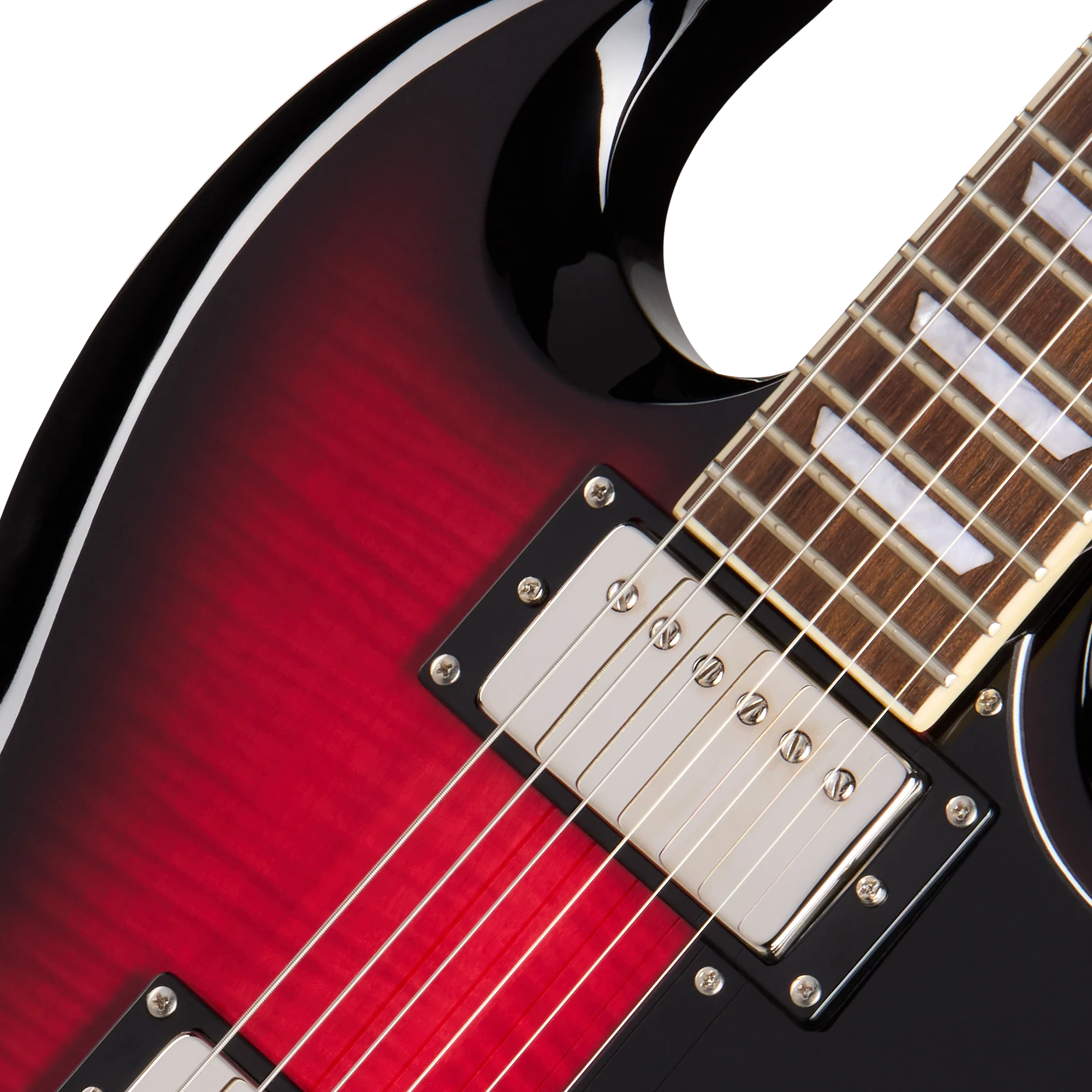 Epiphone SG Tribute Plus, Cherry Burst 7 Epiphone SG Tribute Plus, Cherry Burst