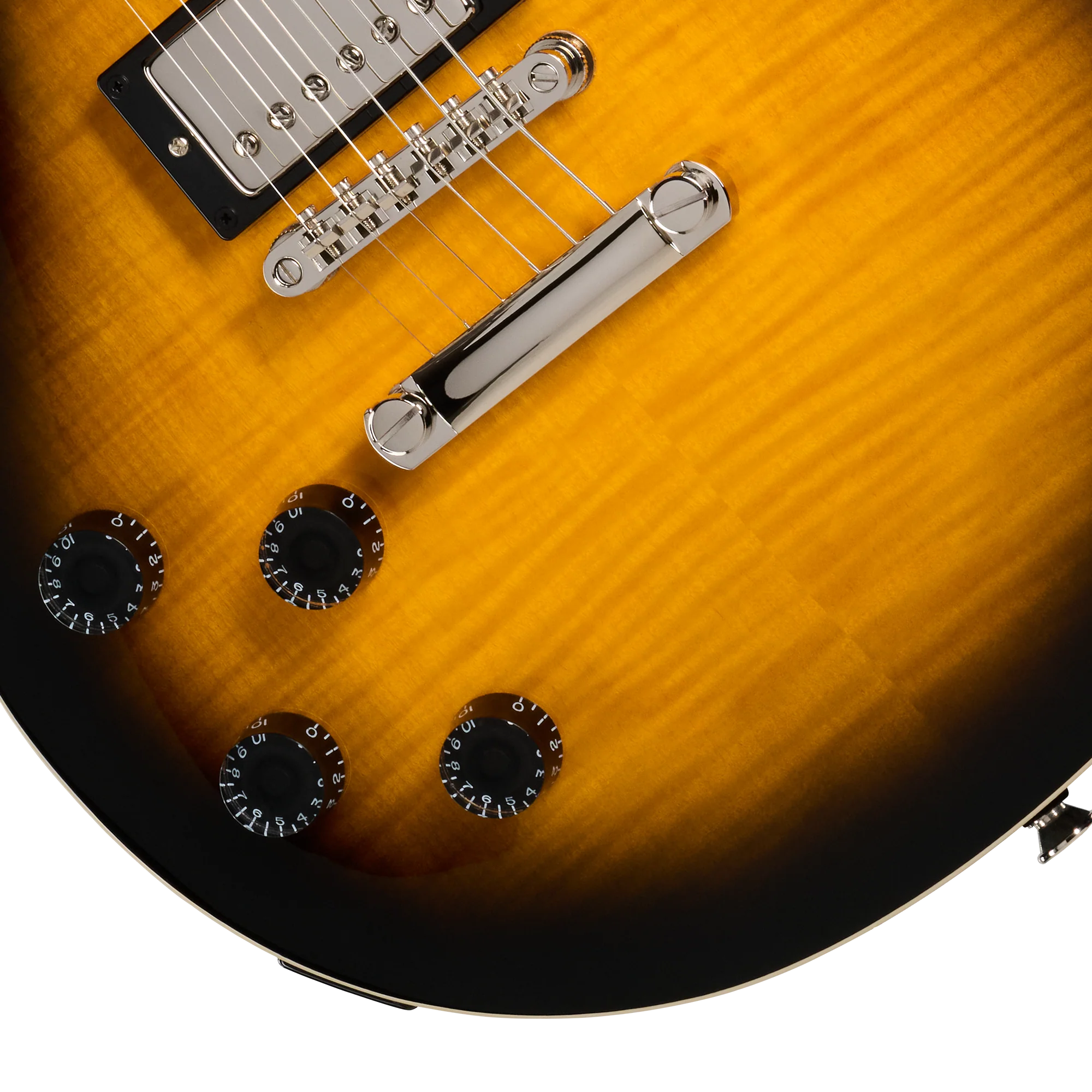 Epiphone Les Paul Tribute Plus, Left-Handed, Vintage Sunburst 8 Epiphone Les Paul Tribute Plus, Left-Handed, Vintage Sunburst