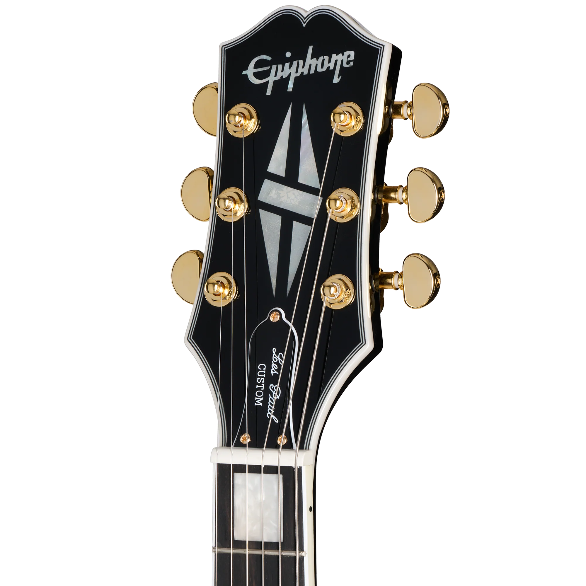 Epiphone Les Paul Custom, Left-Handed, Ebony 5 Epiphone Les Paul Custom, Left-Handed, Ebony