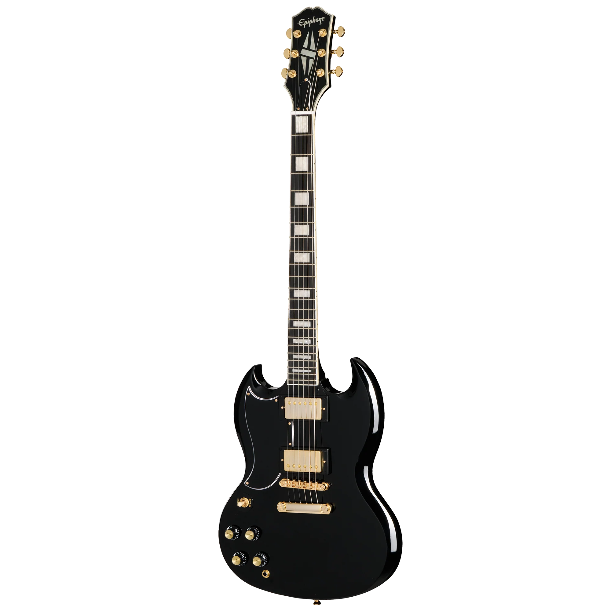 Epiphone SG Custom, Left-Handed, Ebony 3 Epiphone SG Custom, Left-Handed, Ebony