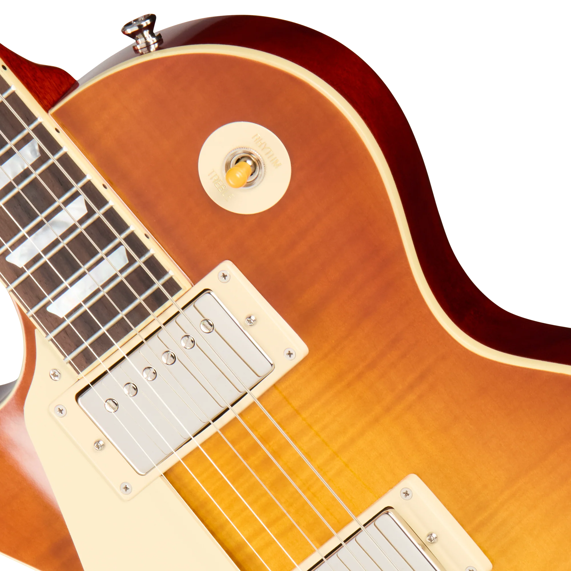 Epiphone IGC 1960 Les Paul Standard Reissue, Left-Handed, Iced Tea Burst 7 Epiphone IGC 1960 Les Paul Standard Reissue, Left-Handed, Iced Tea Burst