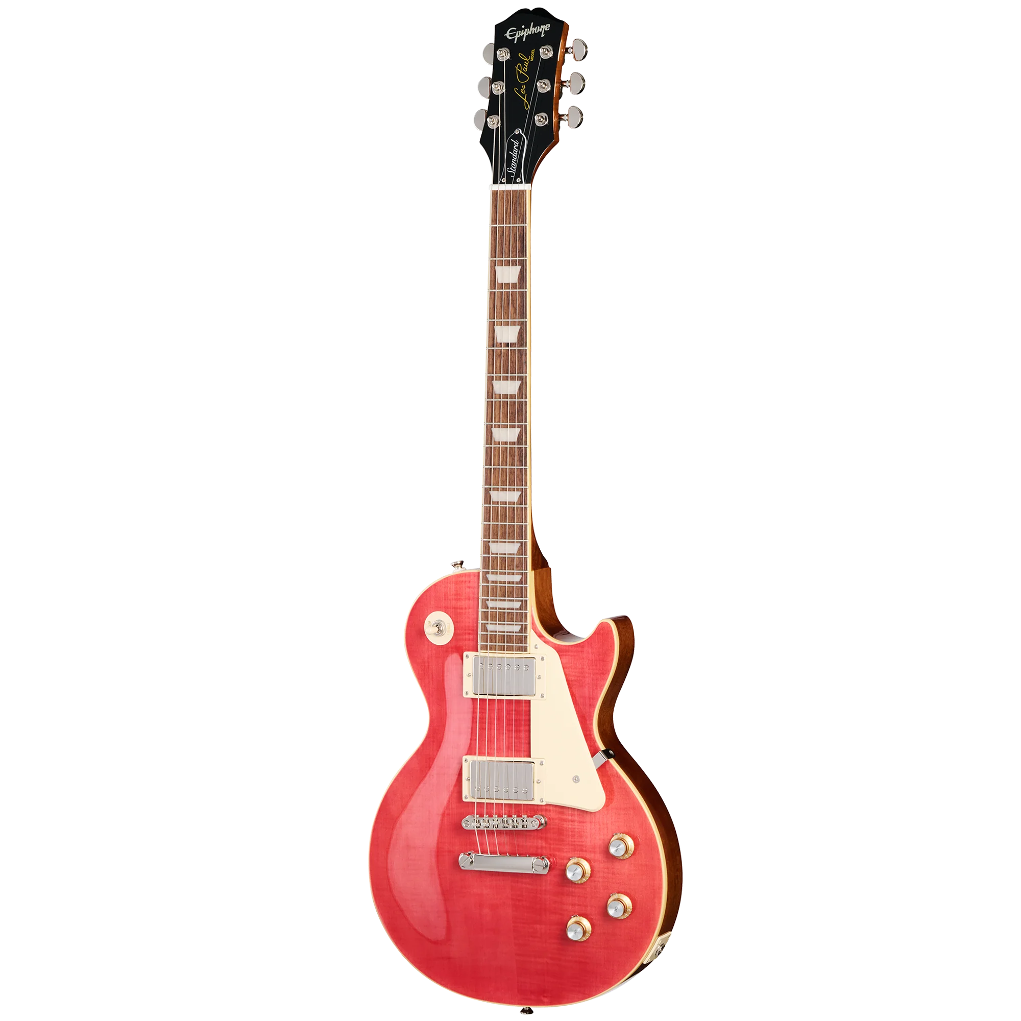 Epiphone Les Paul Standard 60s, Fuchsia 3 Epiphone Les Paul Standard 60s, Fuchsia
