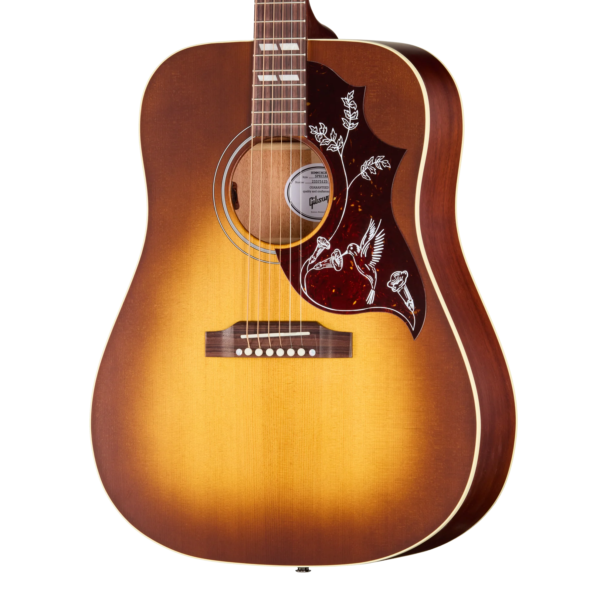Gibson Hummingbird Special, Satin Honey Burst