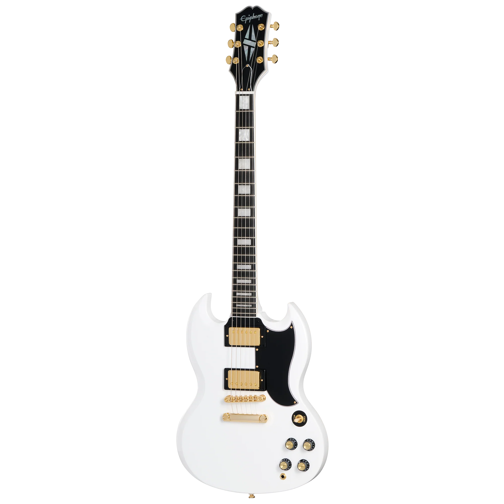 Epiphone SG Custom, Alpine White 3 Epiphone SG Custom, Alpine White