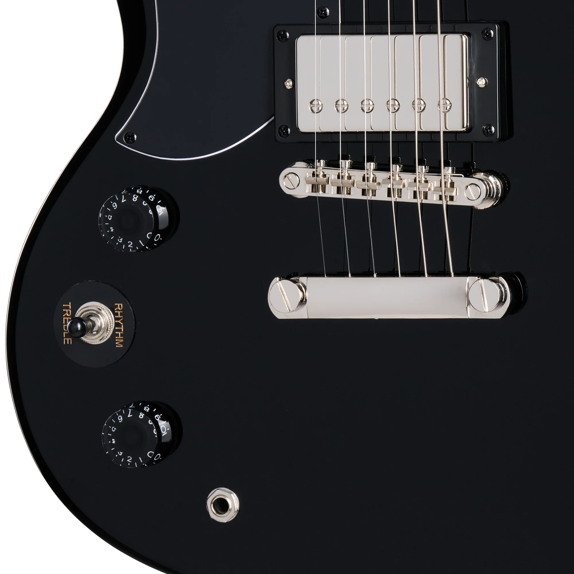 Epiphone SG Tribute, Left-Handed, Ebony, Exclusive 7 Epiphone SG Tribute, Left-Handed, Ebony, Exclusive