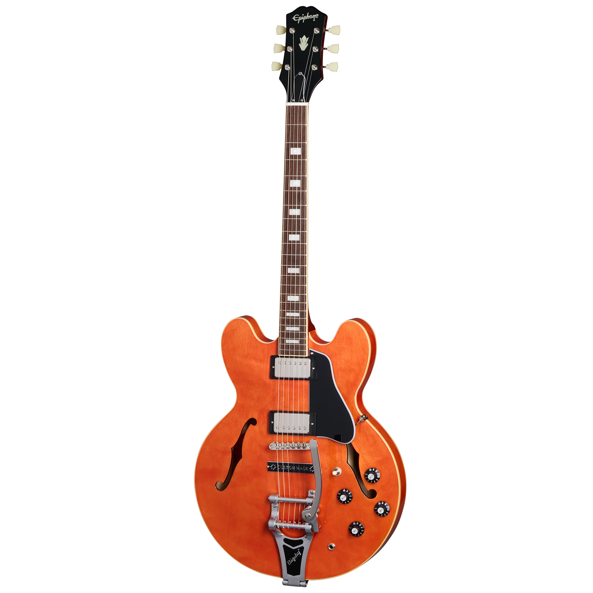 Epiphone ES-335, Watermelon Red, Exclusive 3 Epiphone ES-335, Watermelon Red, Exclusive