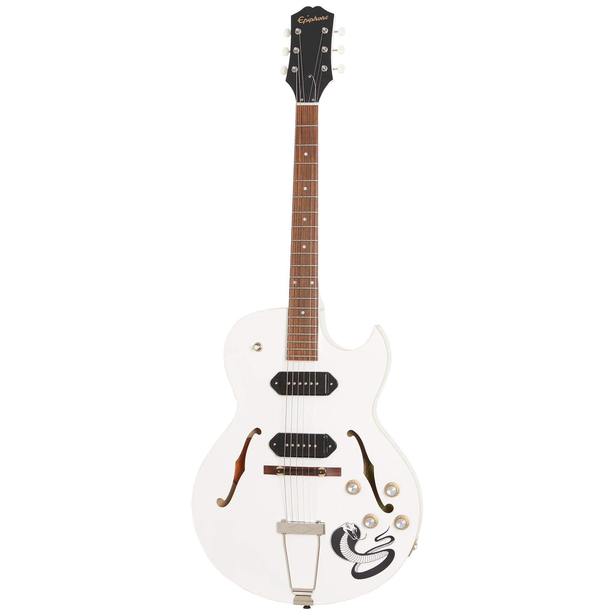 Epiphone George Thorogood White Fang Outfit, Bone White 3 Epiphone George Thorogood White Fang Outfit, Bone White