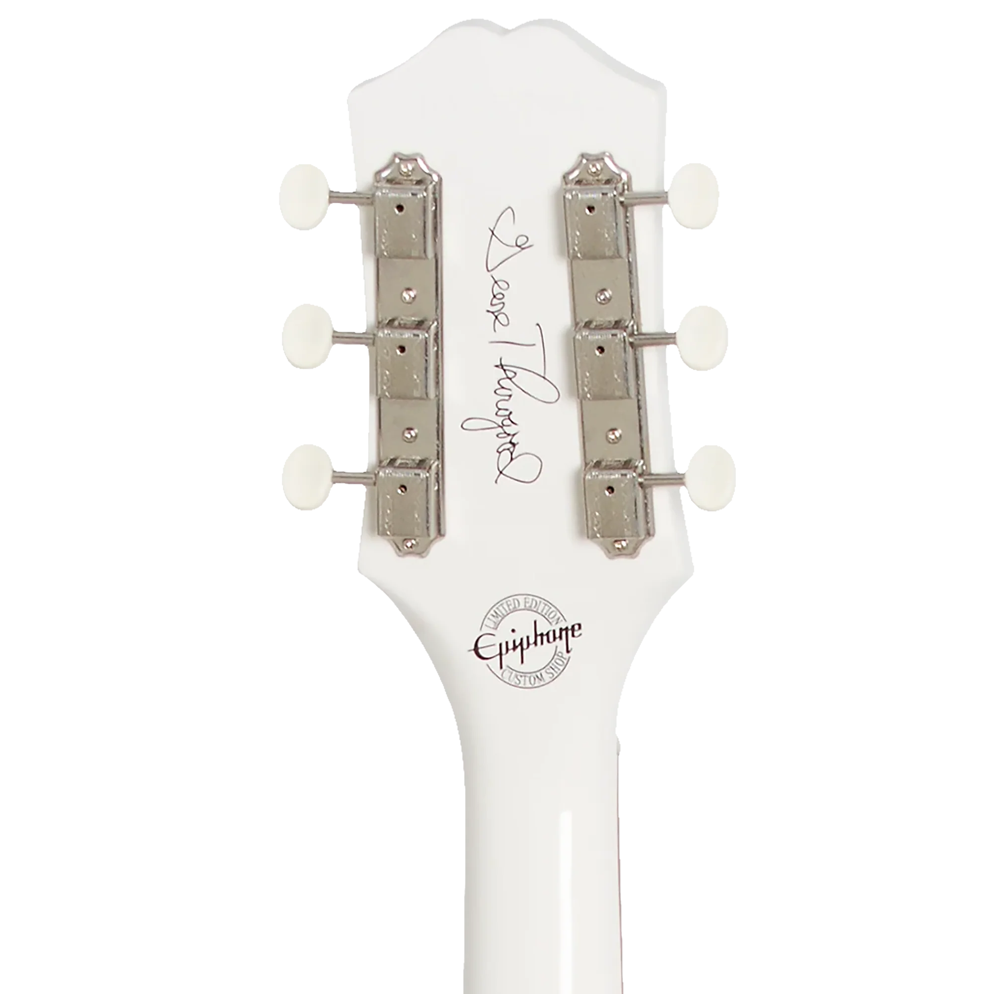 Epiphone George Thorogood White Fang Outfit, Bone White 6 Epiphone George Thorogood White Fang Outfit, Bone White