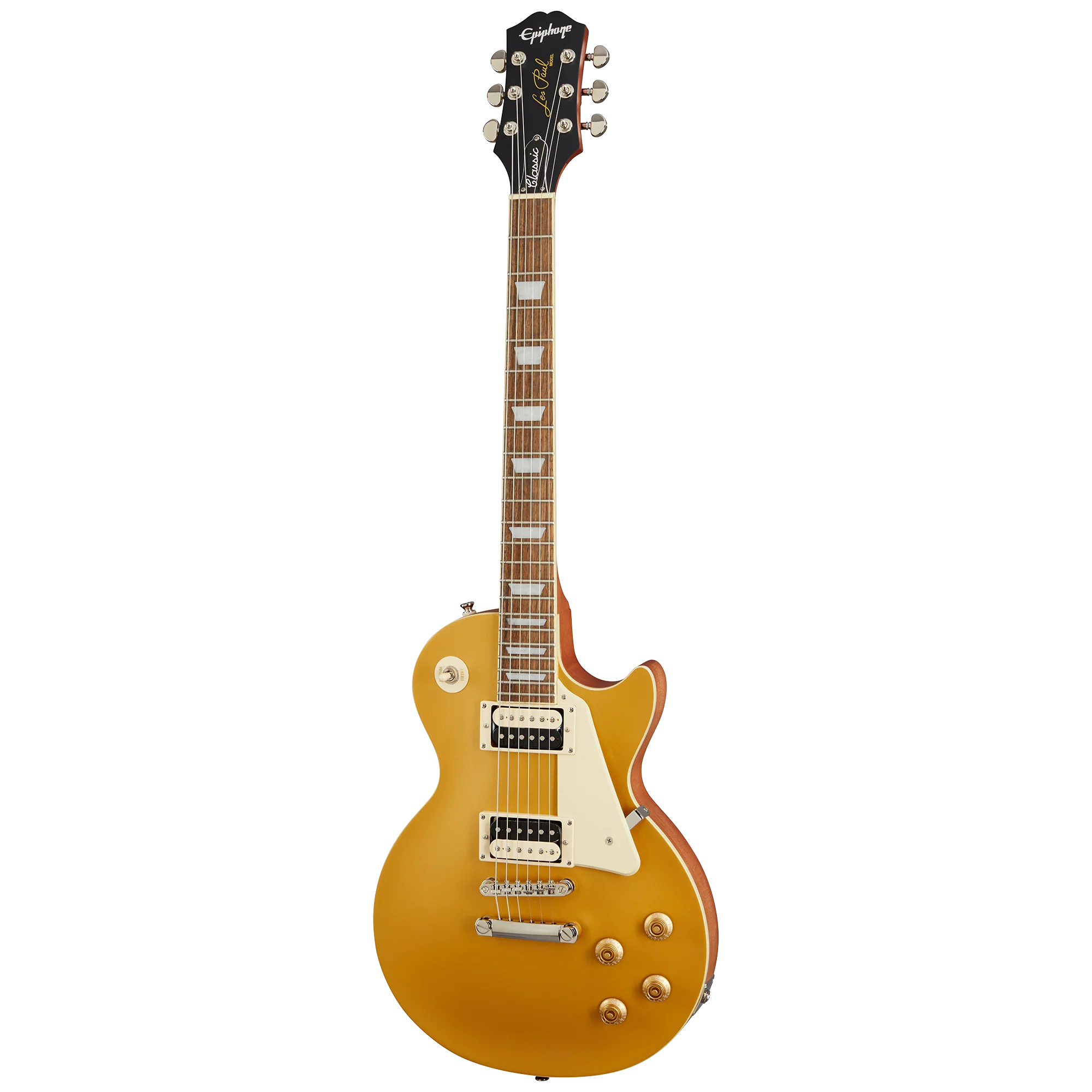 Epiphone Les Paul Classic, Worn Metallic Gold 3 Epiphone Les Paul Classic, Worn Metallic Gold