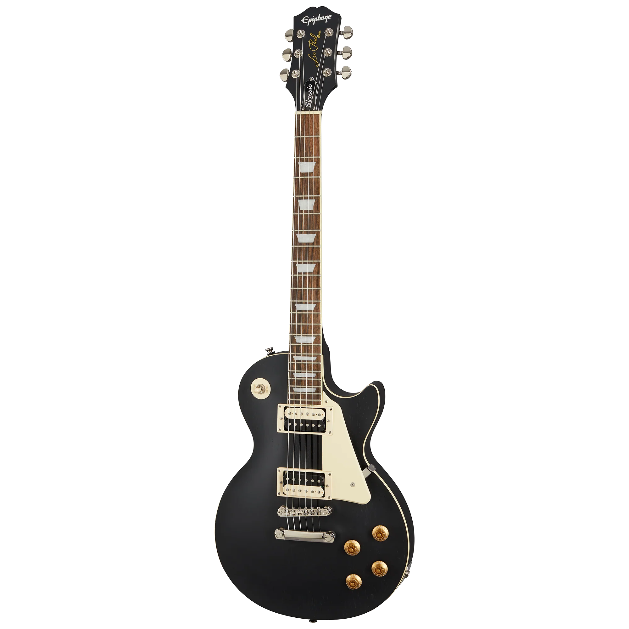 Epiphone Les Paul Classic, Worn Ebony 3 Epiphone Les Paul Classic, Worn Ebony