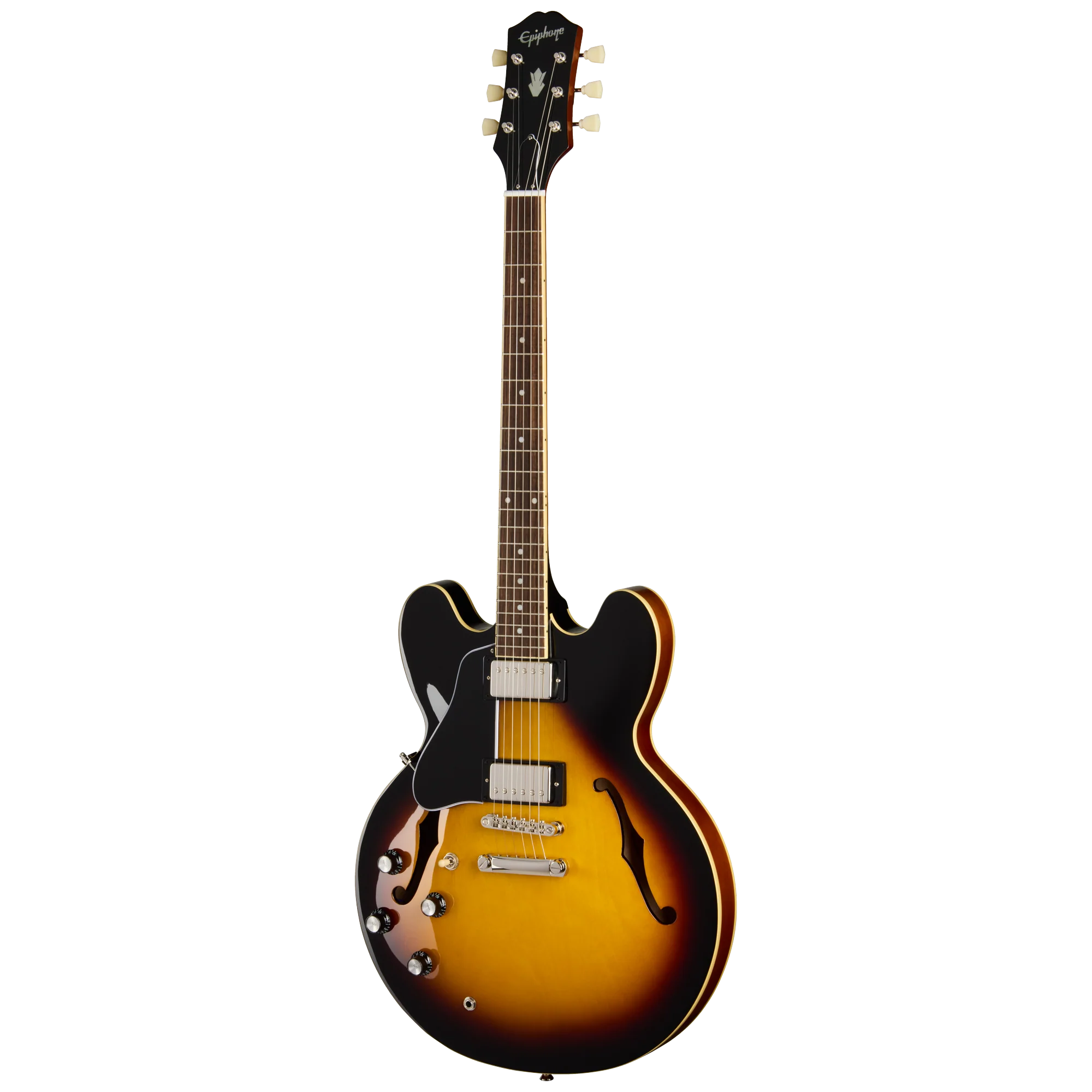 Epiphone ES-335, Left-Handed, Vintage Sunburst 2 Epiphone ES-335, Left-Handed, Vintage Sunburst