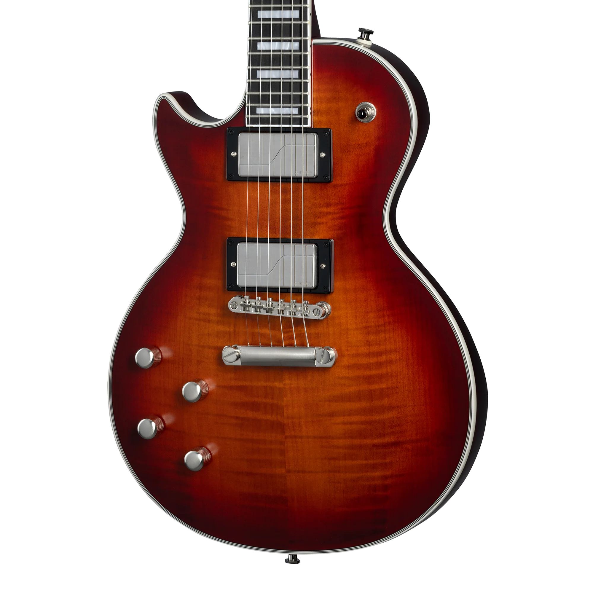 Epiphone Les Paul Prophecy, Left-Handed, Aged Bengal Tiger Burst, Exclusive