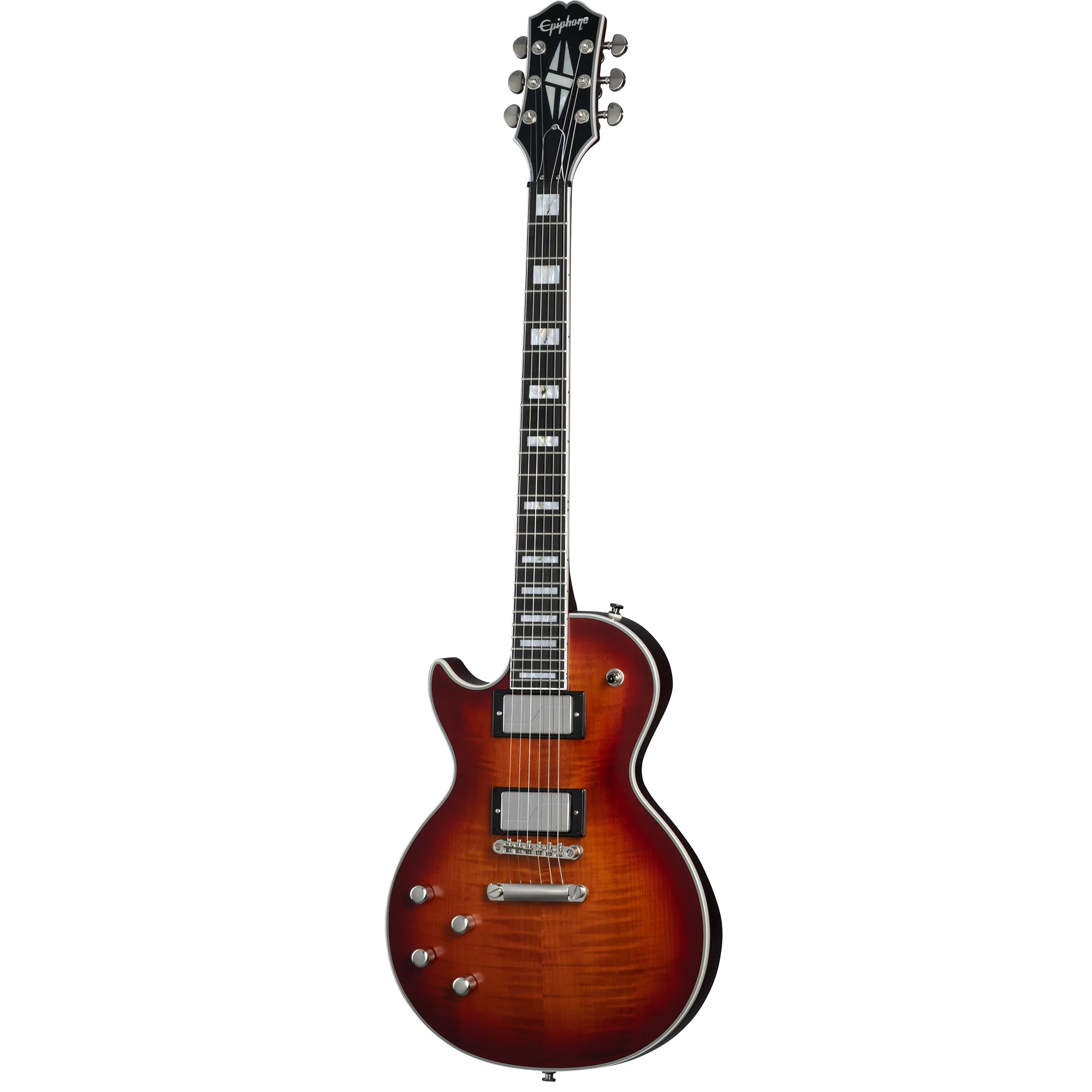 Epiphone Les Paul Prophecy, Left-Handed, Aged Bengal Tiger Burst, Exclusive 3 Epiphone Les Paul Prophecy, Left-Handed, Aged Bengal Tiger Burst, Exclusive