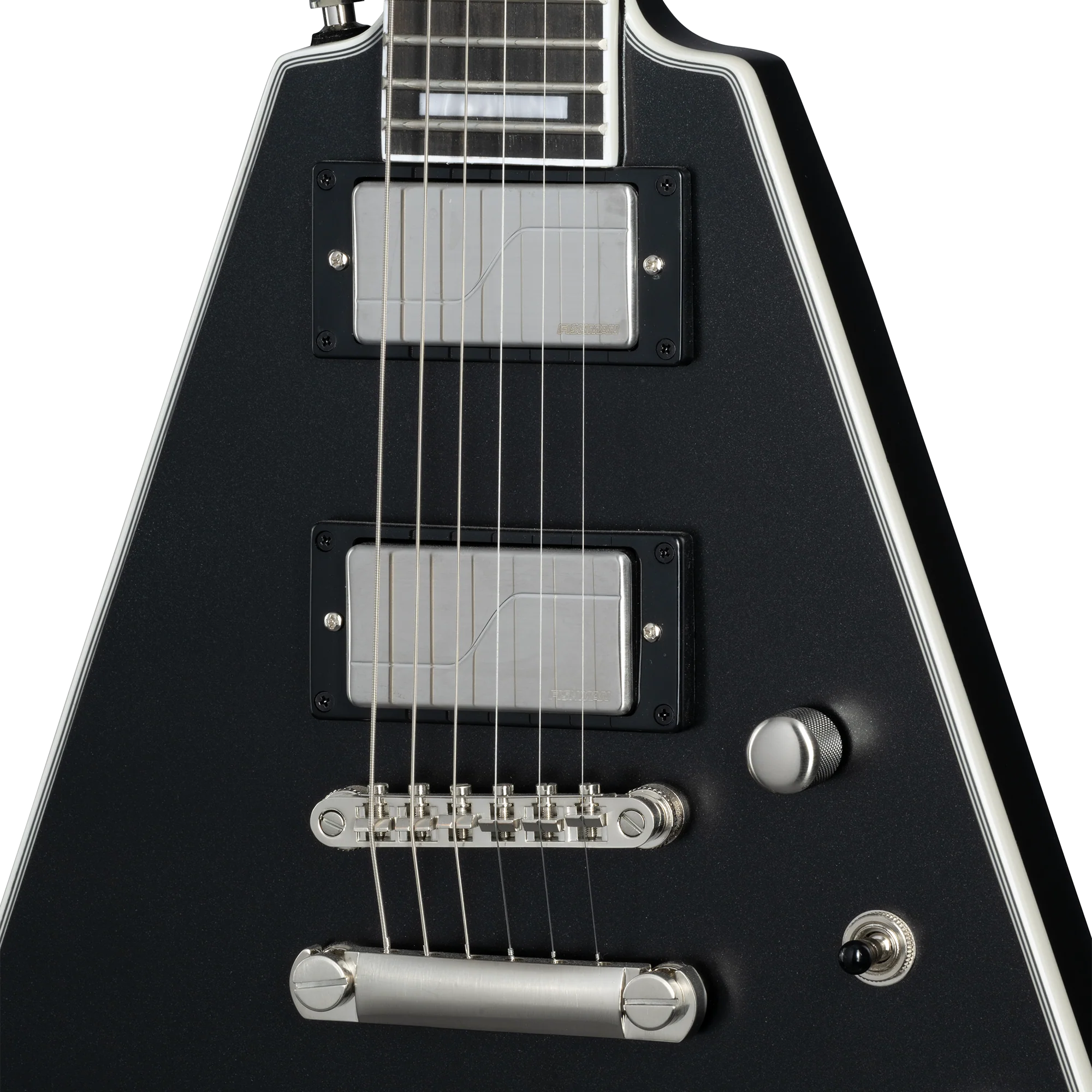 Epiphone Flying V Prophecy, Aged Jet Black Metallic 5 Epiphone Flying V Prophecy, Aged Jet Black Metallic