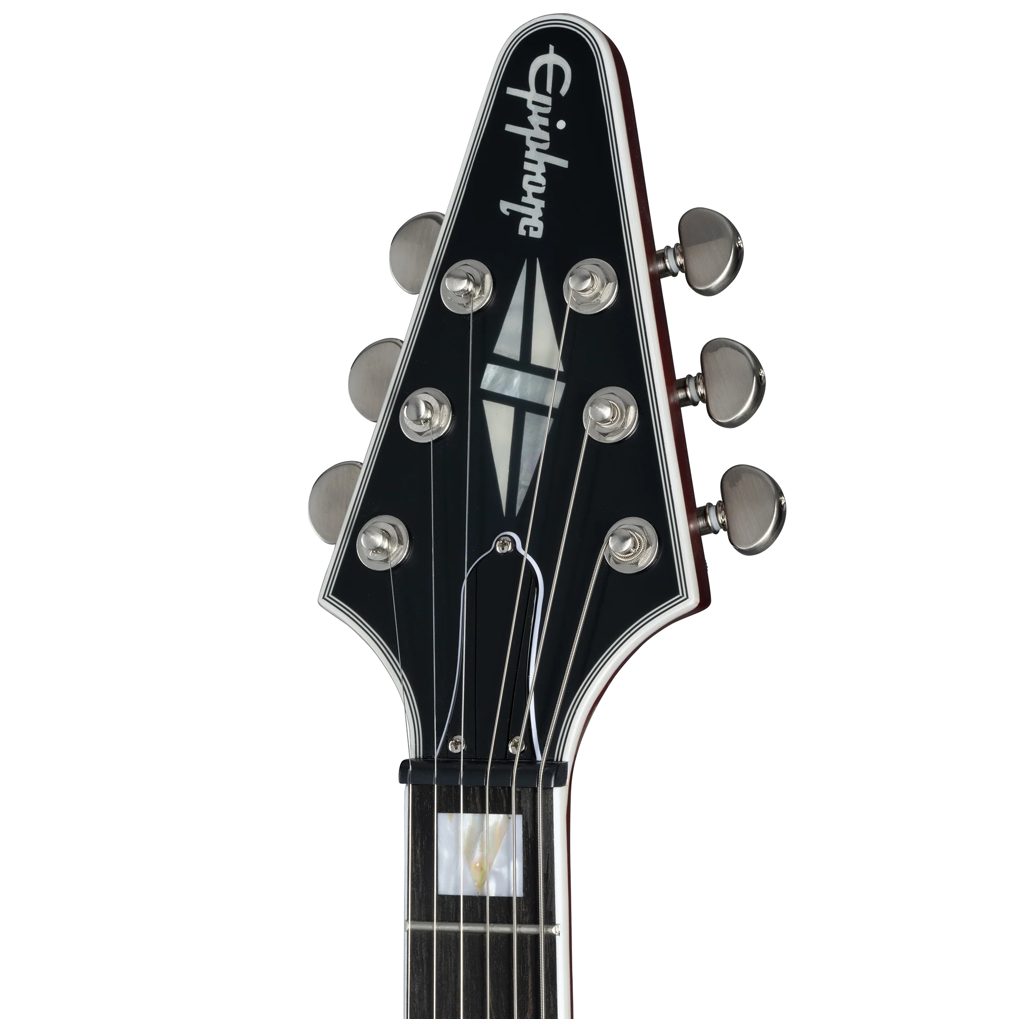 Epiphone Flying V Prophecy, Left-Handed, Aged Bengal Tiger Burst, Exclusive 5 Epiphone Flying V Prophecy, Left-Handed, Aged Bengal Tiger Burst, Exclusive