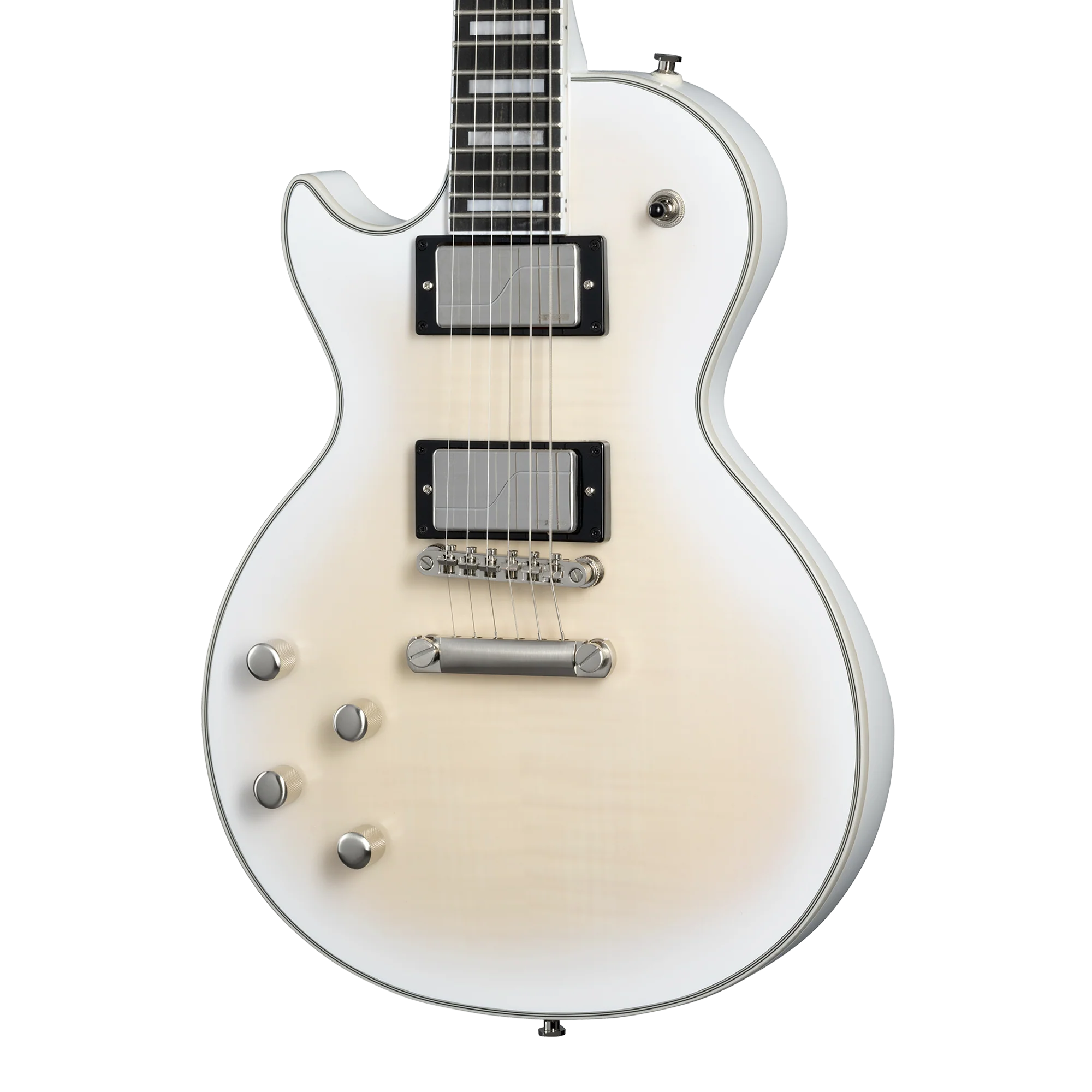 Epiphone Les Paul Prophecy, Left-Handed, Aged White Tiger Burst, Exclusive