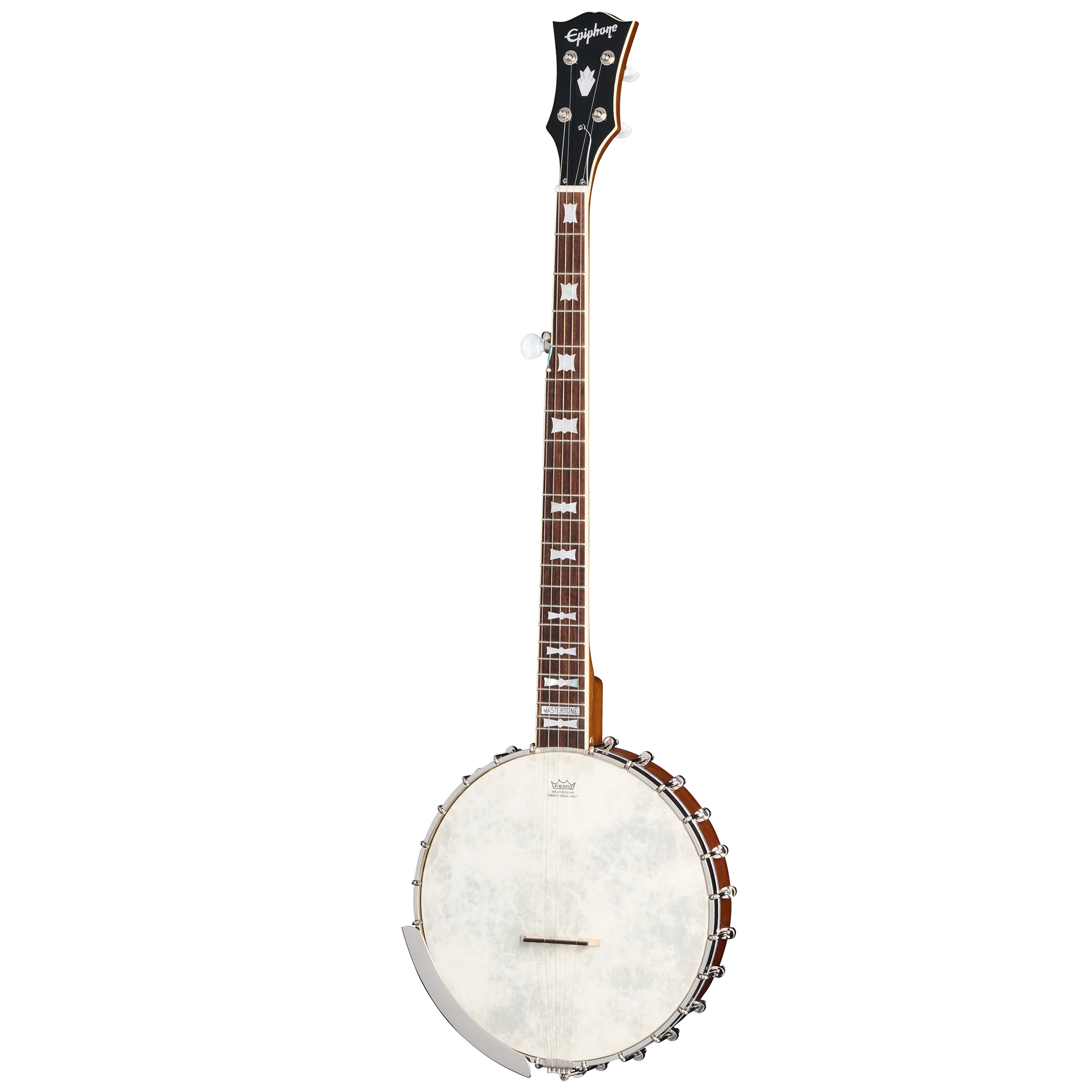 Epiphone Mastertone Bowtie Open Back Banjo, Natural 3 Epiphone Mastertone Bowtie Open Back Banjo, Natural