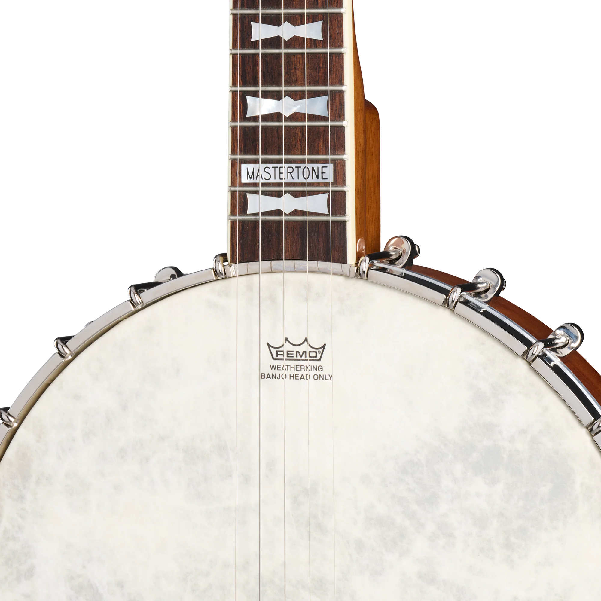 Epiphone Mastertone Bowtie Open Back Banjo, Natural 7 Epiphone Mastertone Bowtie Open Back Banjo, Natural