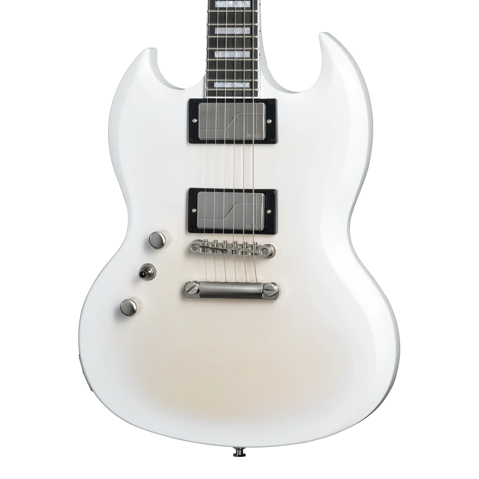 Epiphone SG Prophecy, Left-Handed, Aged White Tiger Burst, Exclusive