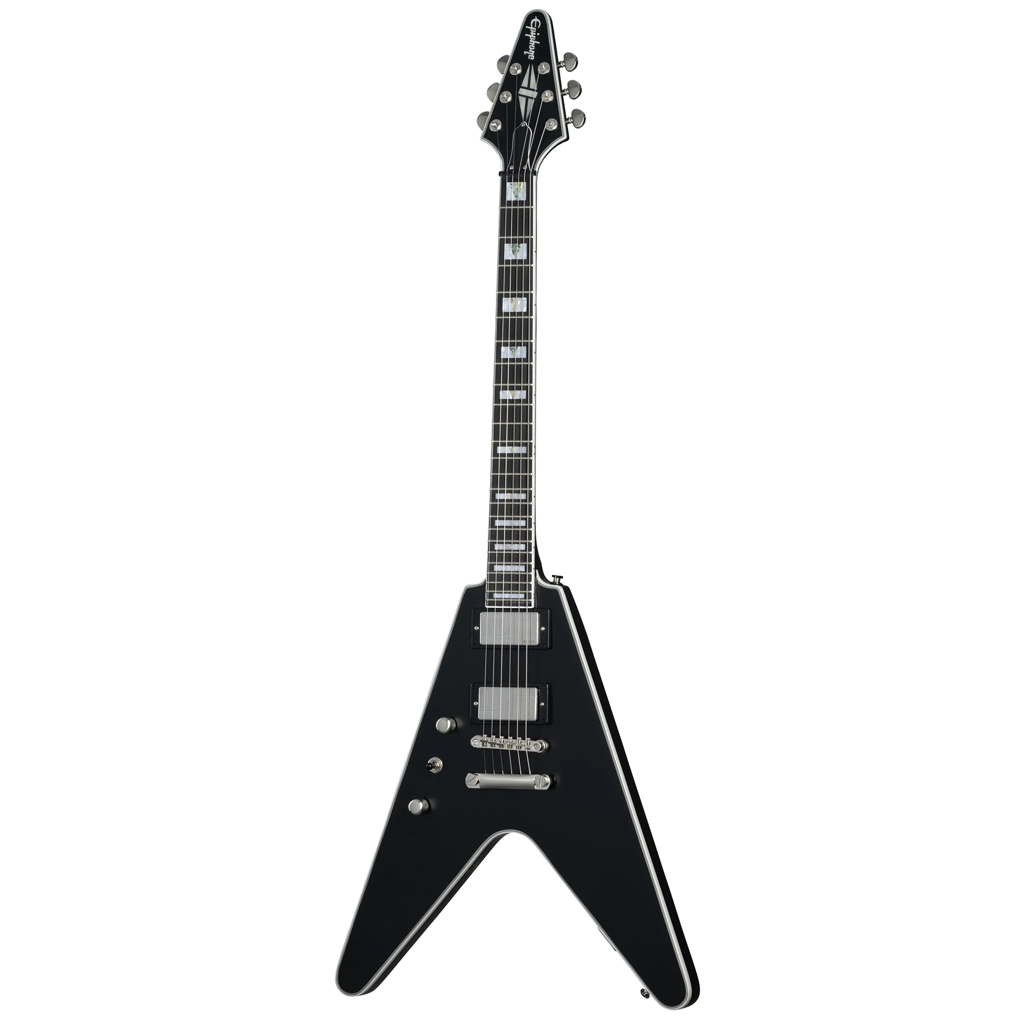 Epiphone Flying V Prophecy, Left-Handed, Aged Jet Black Metallic 3 Epiphone Flying V Prophecy, Left-Handed, Aged Jet Black Metallic