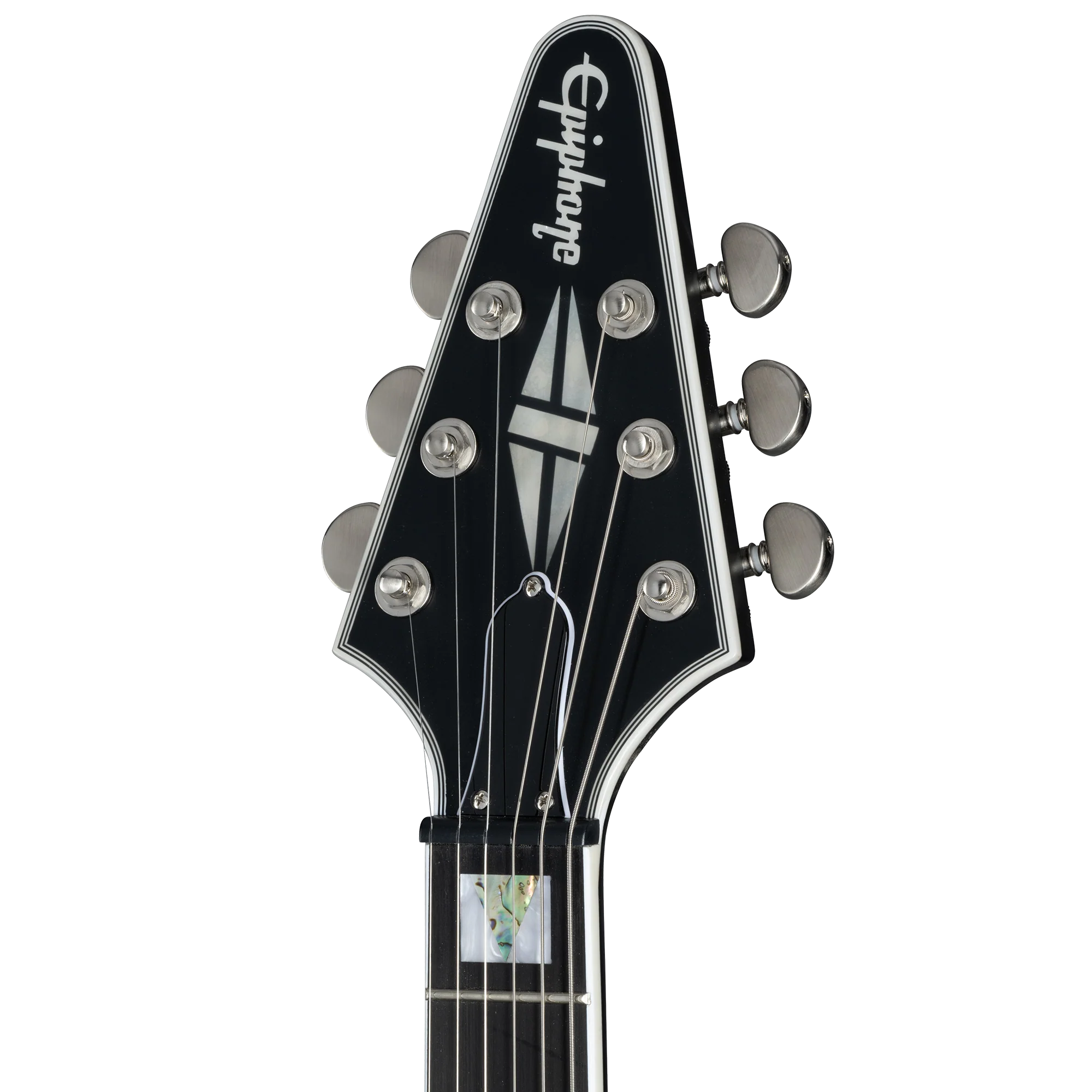 Epiphone Flying V Prophecy, Left-Handed, Aged Jet Black Metallic 5 Epiphone Flying V Prophecy, Left-Handed, Aged Jet Black Metallic