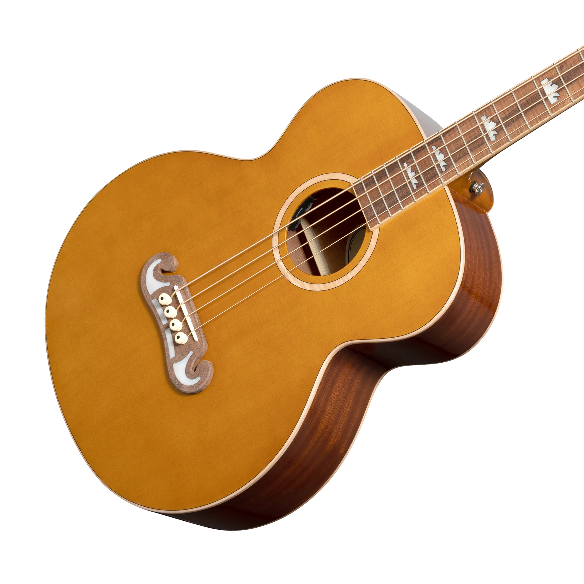Epiphone El Capitan J-200 Studio Bass, Aged Vintage Natural 7 Epiphone El Capitan J-200 Studio Bass, Aged Vintage Natural