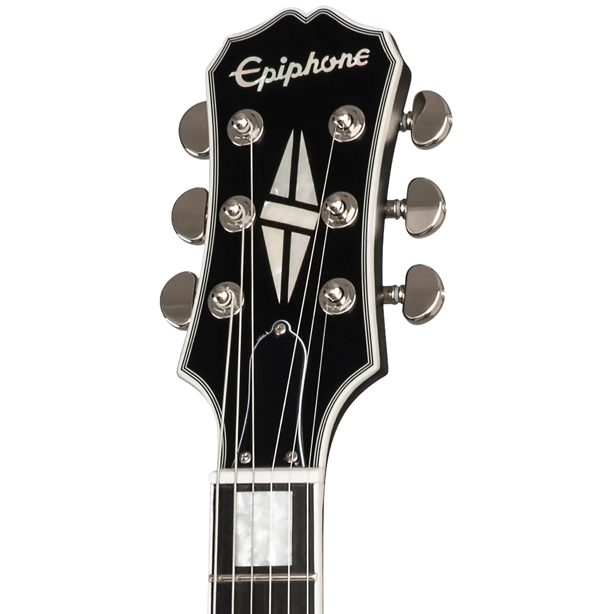 Epiphone Jared James Nichols Old Glory Les Paul Custom, Black Aged Gloss 5 Epiphone Jared James Nichols Old Glory Les Paul Custom, Black Aged Gloss
