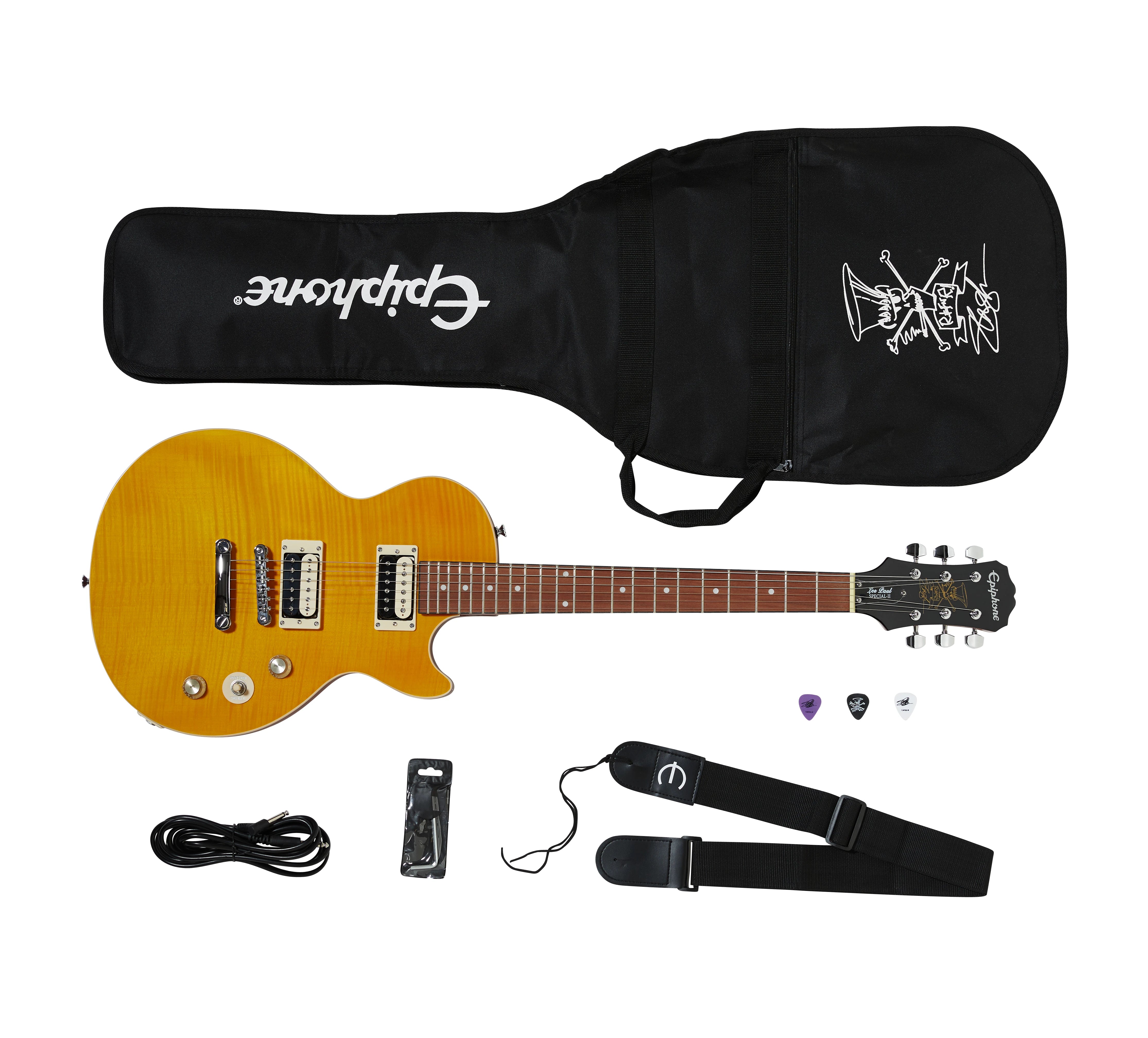 Epiphone Slash Appetite Les Paul Special-II Performance Pack 220V, Appetite Amber 1 Epiphone Slash Appetite Les Paul Special-II Performance Pack 220V, Appetite Amber