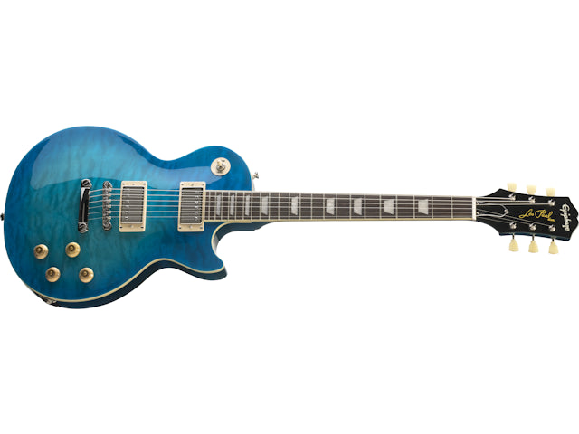 Epiphone Goryo Yuto Les Paul Standard - Quilt Top, Blue Burst 7 Epiphone Goryo Yuto Les Paul Standard - Quilt Top, Blue Burst