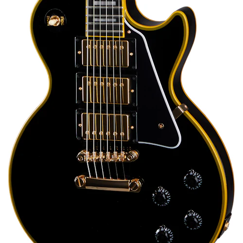 Epiphone Joe Bonamassa Black Beauty Les Paul Custom Outfit, Ebony 4 Epiphone Joe Bonamassa Black Beauty Les Paul Custom Outfit, Ebony