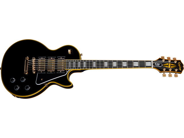 Epiphone Joe Bonamassa Black Beauty Les Paul Custom Outfit, Ebony 7 Epiphone Joe Bonamassa Black Beauty Les Paul Custom Outfit, Ebony
