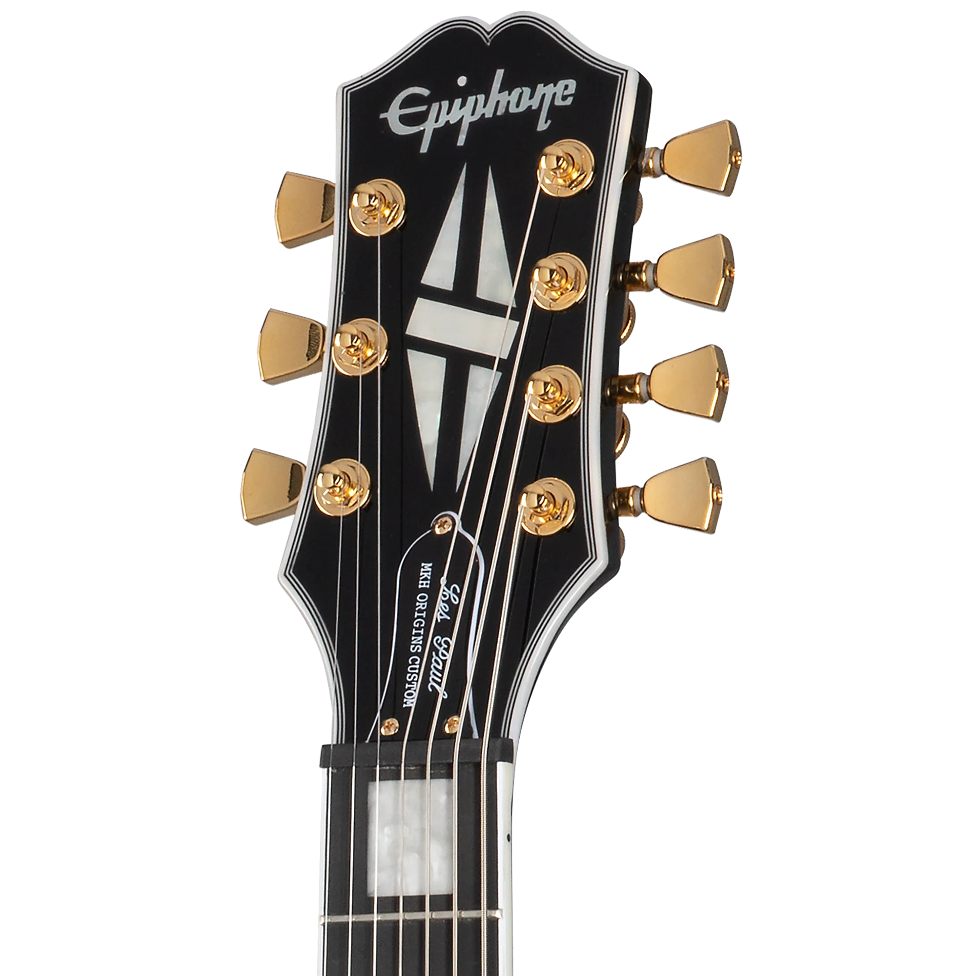 Epiphone Matt Heafy Les Paul Custom Origins 7-String, Left-Handed, Ebony 5 Epiphone Matt Heafy Les Paul Custom Origins 7-String, Left-Handed, Ebony