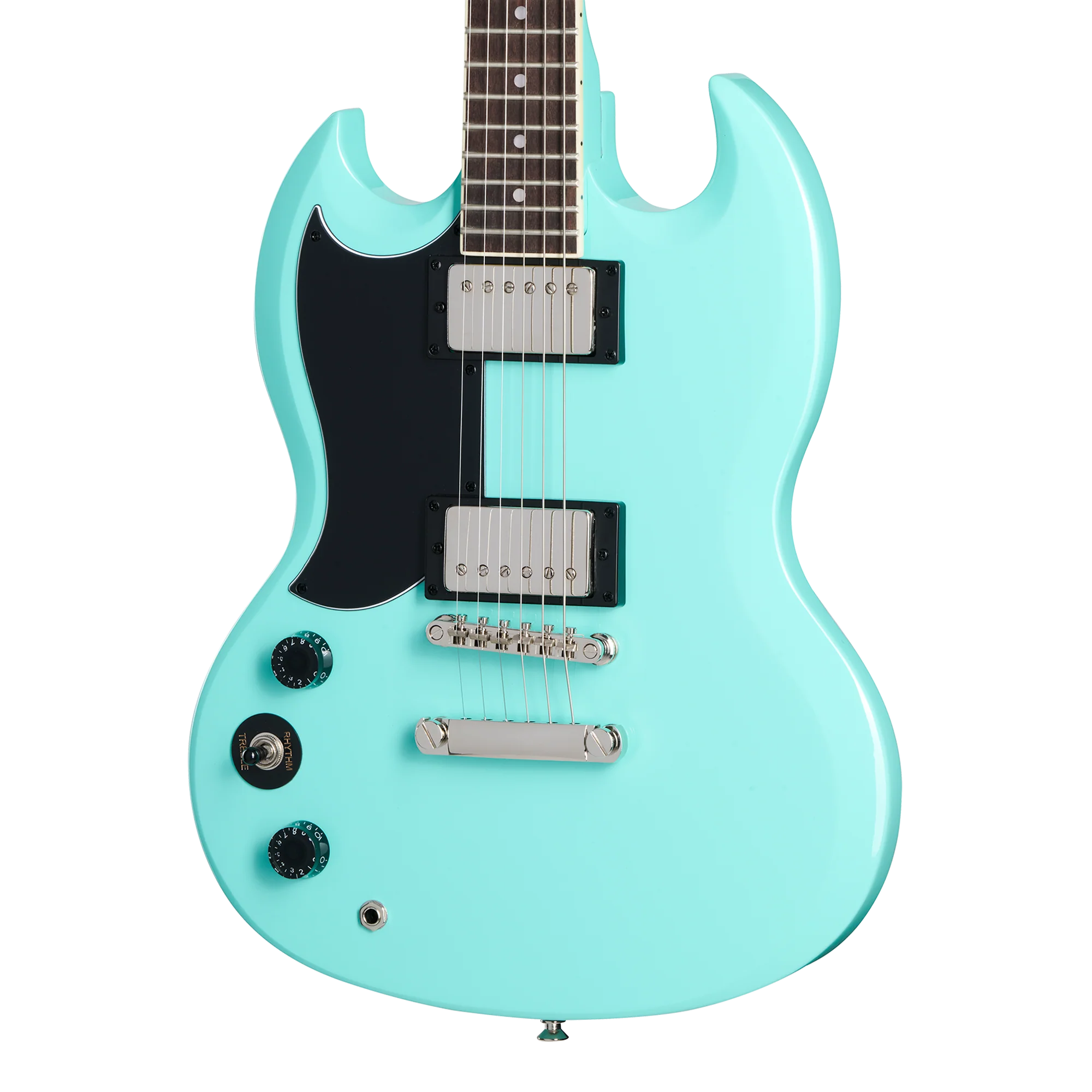 Epiphone SG Tribute, Left-Handed, Aqua, Exclusive