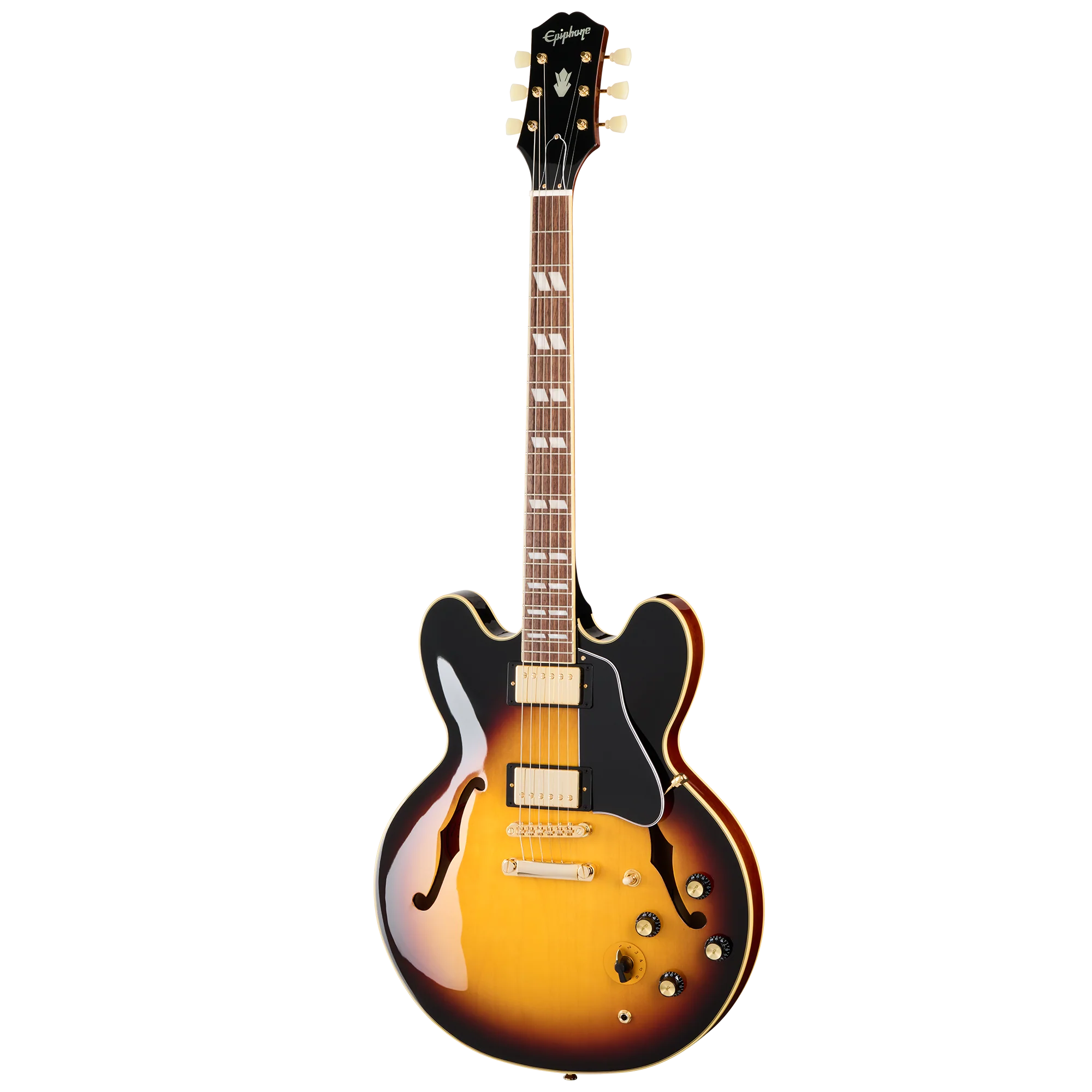 Epiphone ES-345, Tri-Burst, Exclusive 3 Epiphone ES-345, Tri-Burst, Exclusive