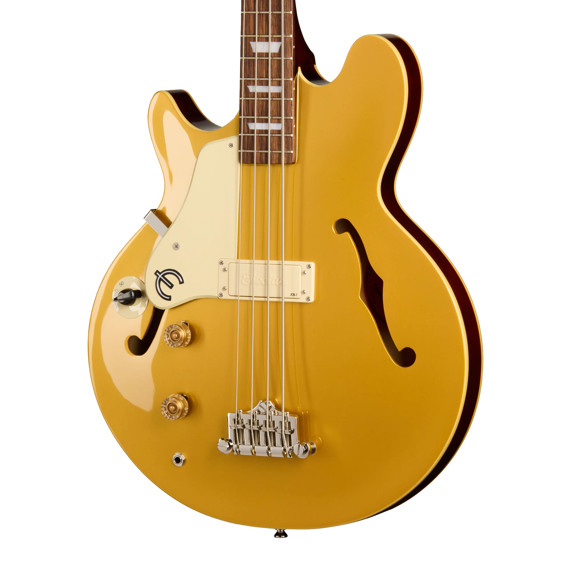 Epiphone Jack Casady Bass Left-Handed, Metallic Gold