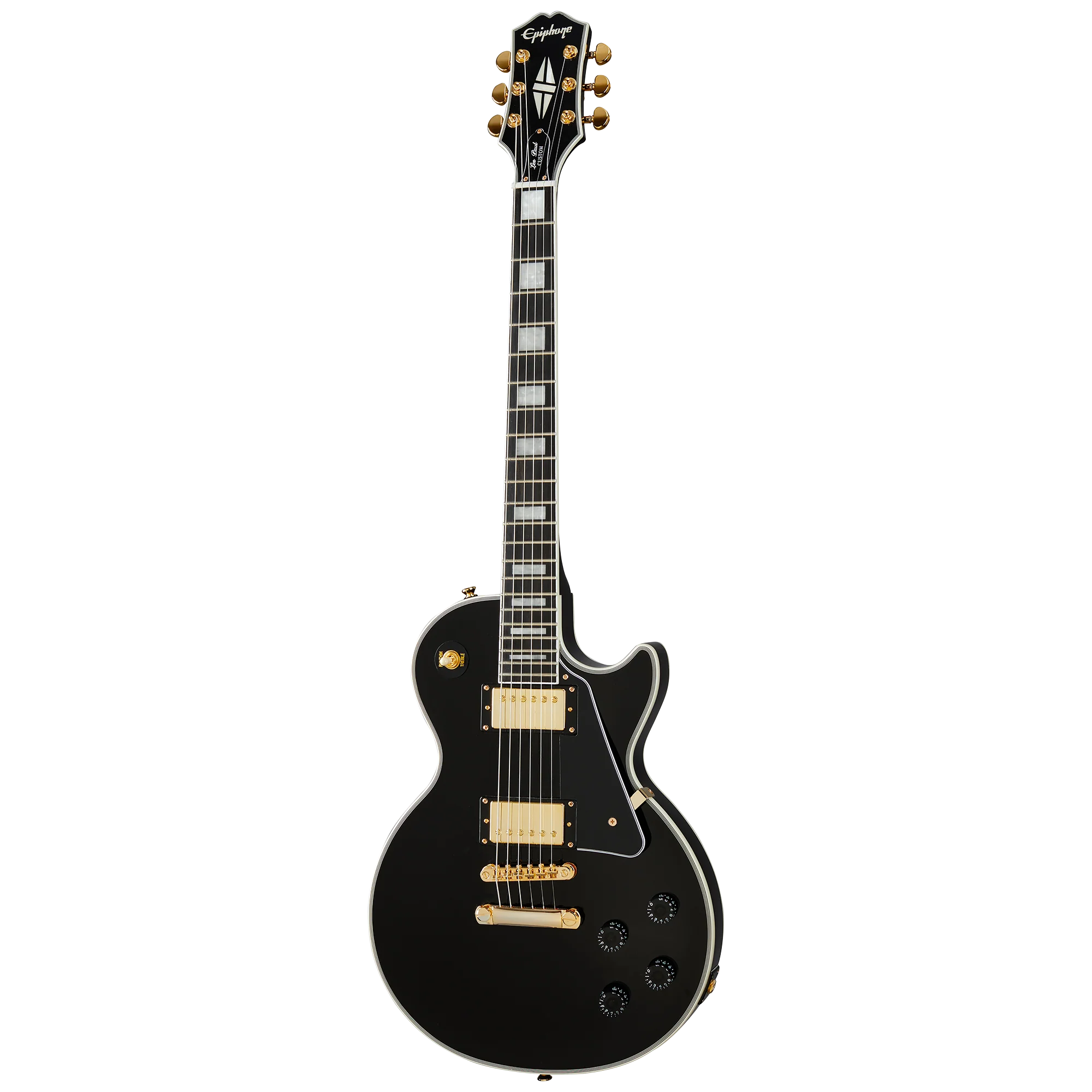 Epiphone Les Paul Custom, Ebony 3 Epiphone Les Paul Custom, Ebony