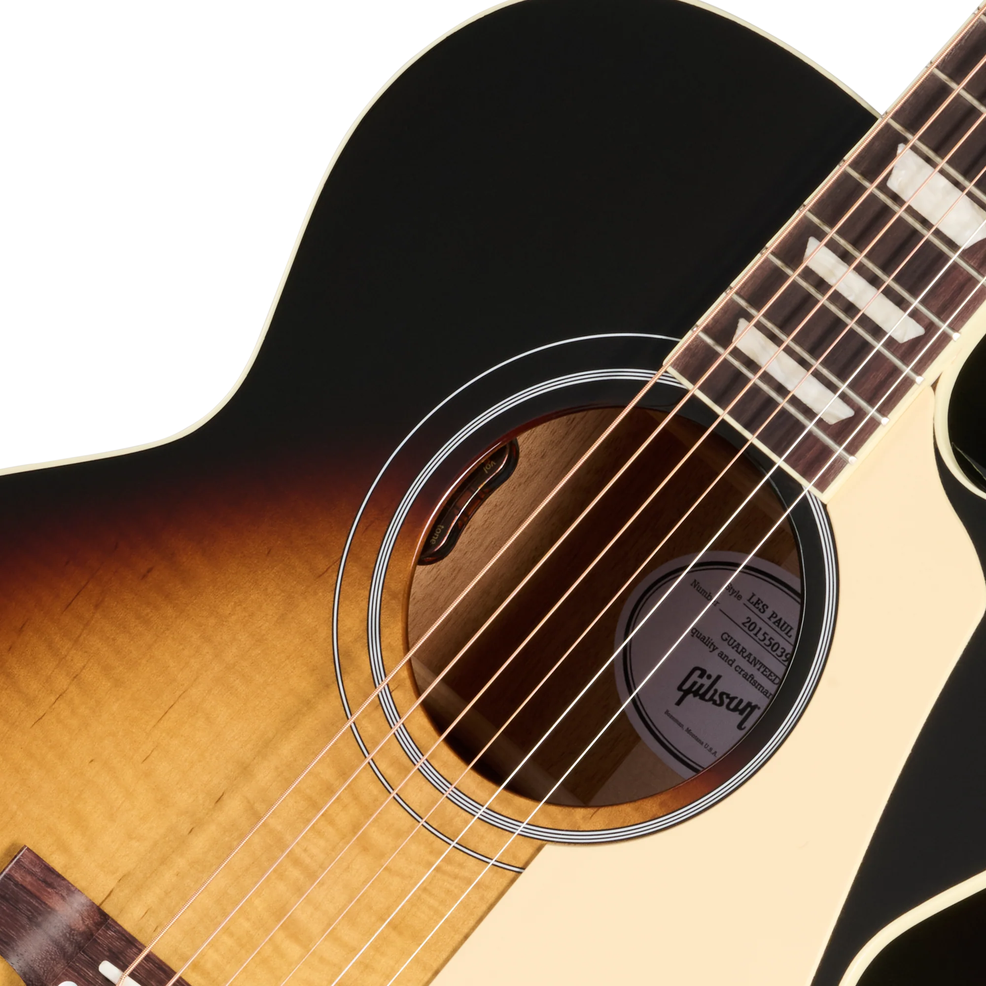 Gibson Les Paul Parlor Acoustic, Vintage Sunburst 7 Gibson Les Paul Parlor Acoustic, Vintage Sunburst