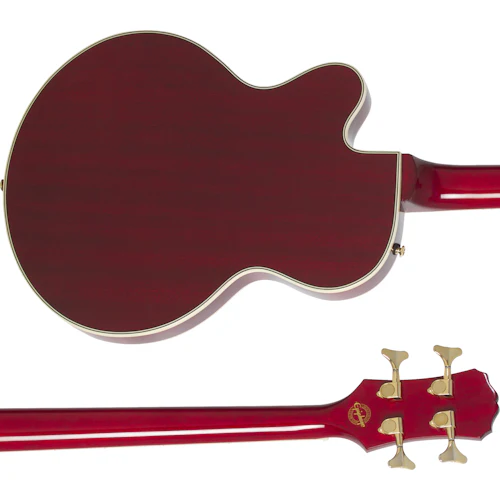 Epiphone Allen Woody Rumblekat Bass, Wine Red 4 Epiphone Allen Woody Rumblekat Bass, Wine Red