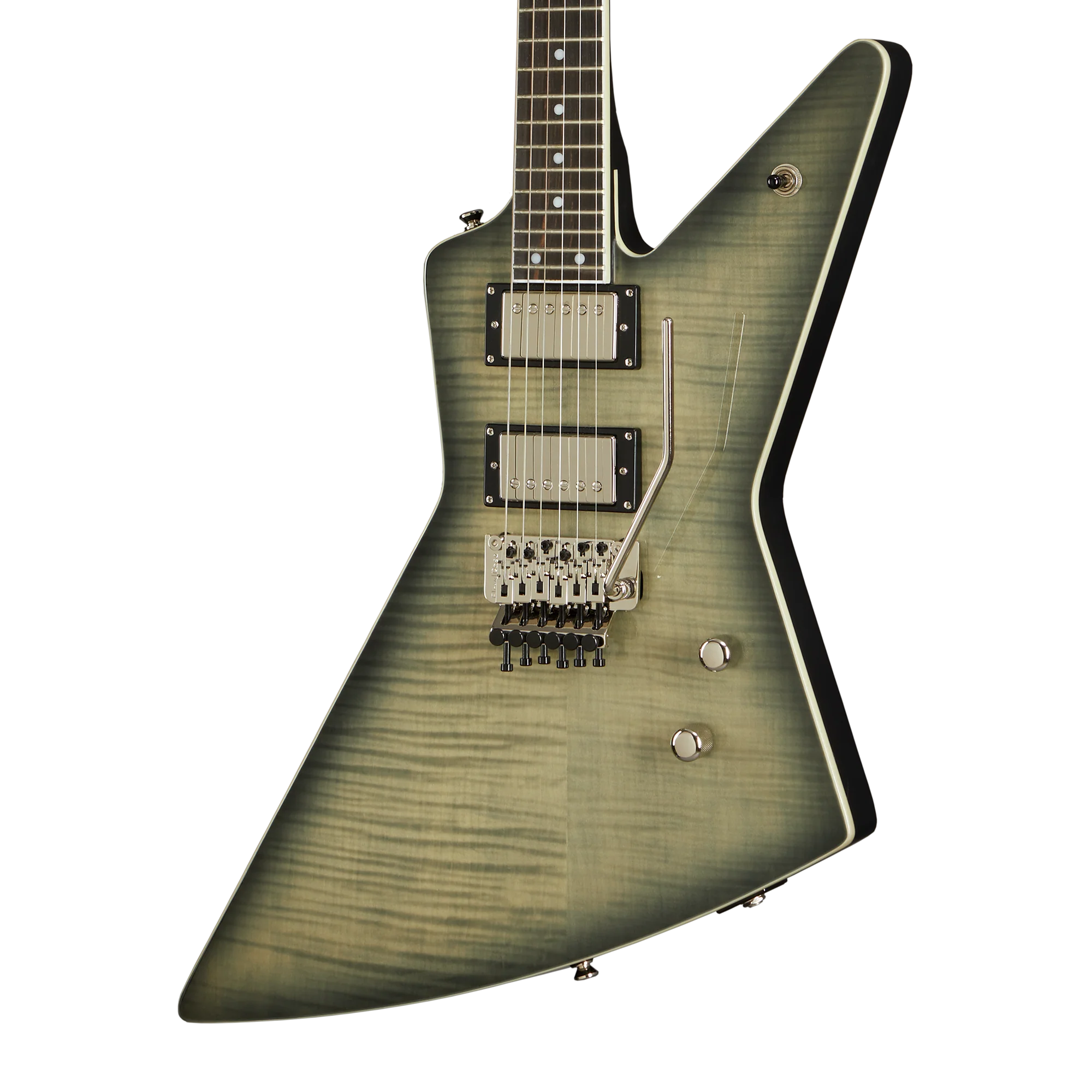 Epiphone Brendon Small Ghosthorse Explorer (Incl. EpiLite Case), Galaktikon Burst