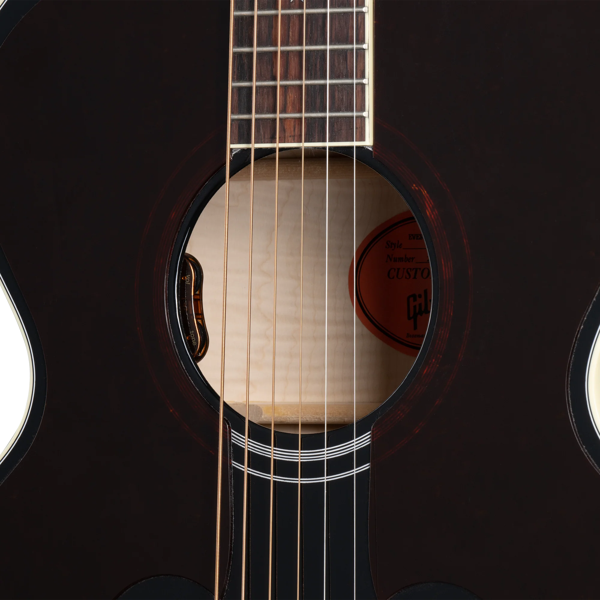 Gibson Custom Everly Brothers J-180, Ebony 8 Gibson Custom Everly Brothers J-180, Ebony