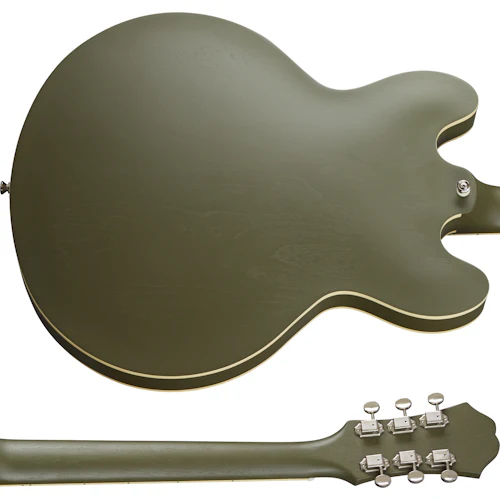 Epiphone Casino, Worn Olive Drab 6 Epiphone Casino, Worn Olive Drab