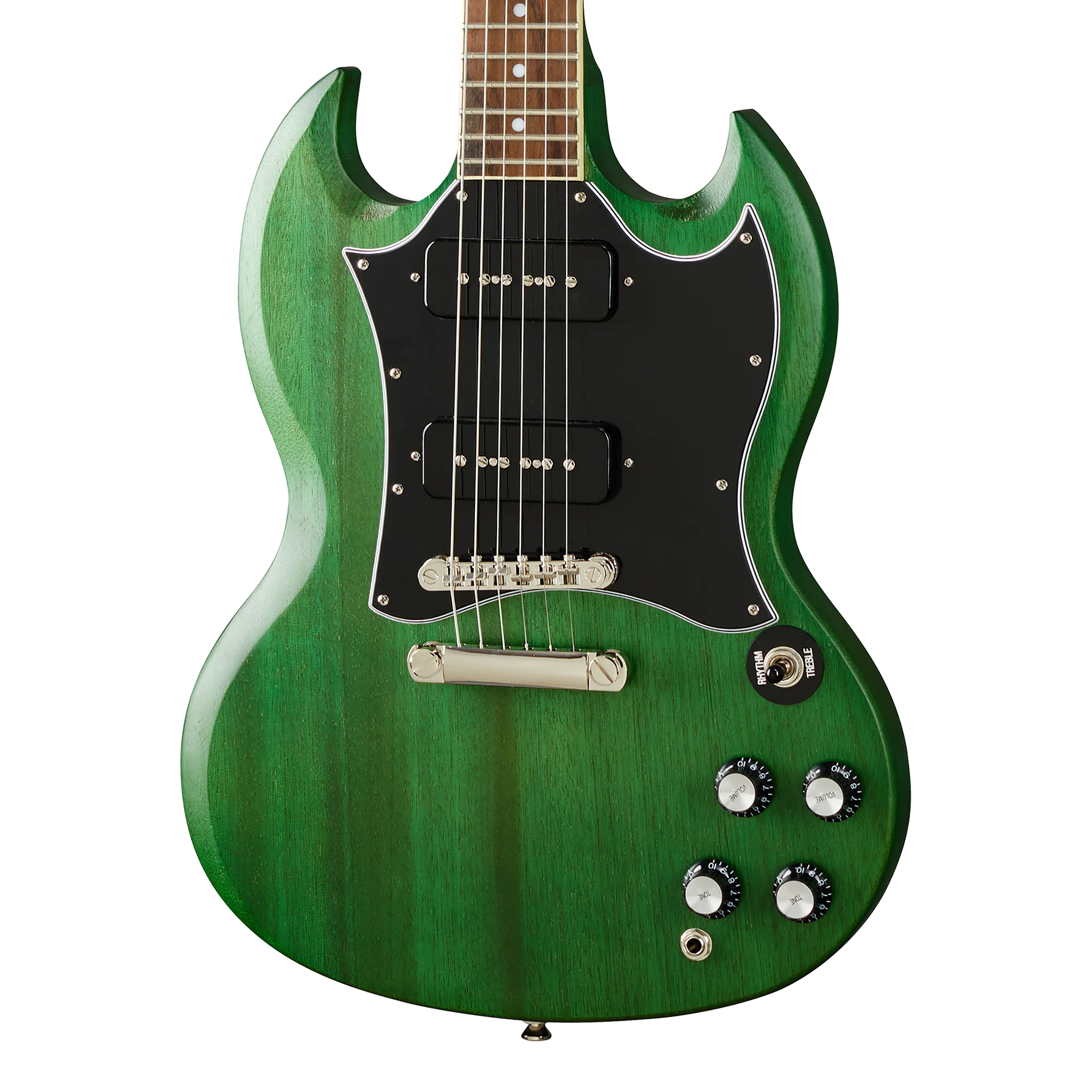 Epiphone SG Classic P-90s, Worn Inverness Green