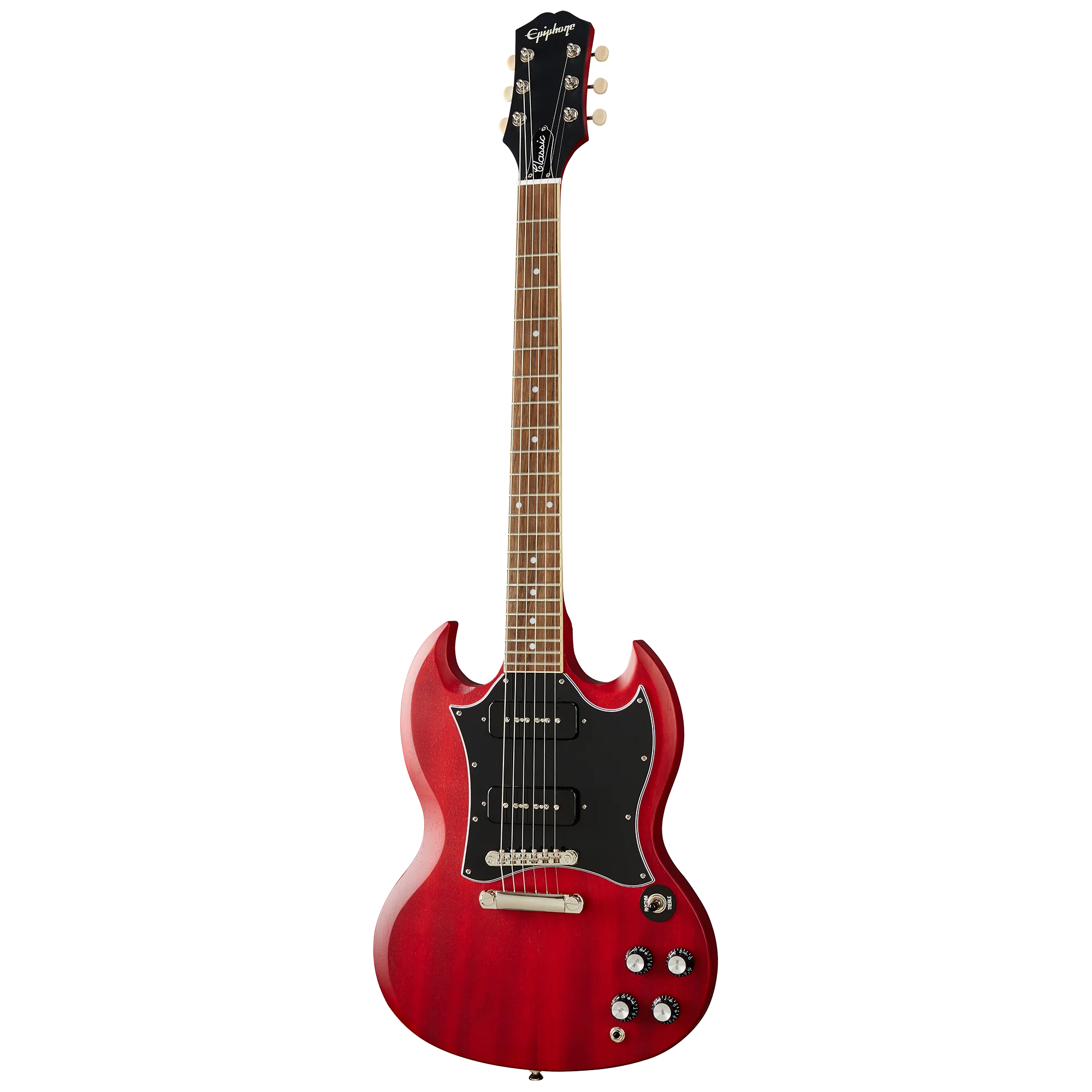 Epiphone SG Classic P-90s, Worn Cherry 3 Epiphone SG Classic P-90s, Worn Cherry
