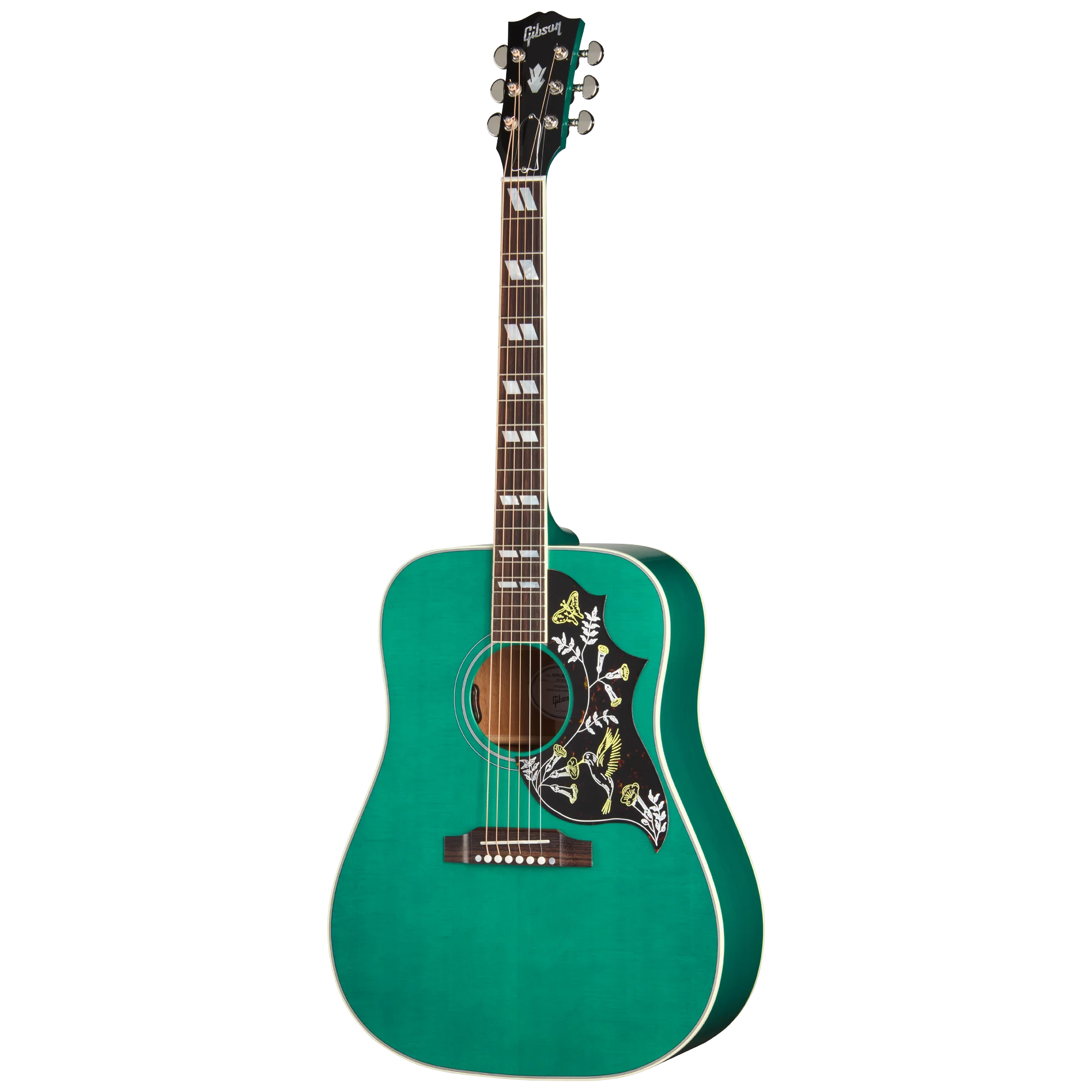 Gibson Hummingbird Standard, Translucent Teal 3 Gibson Hummingbird Standard, Translucent Teal