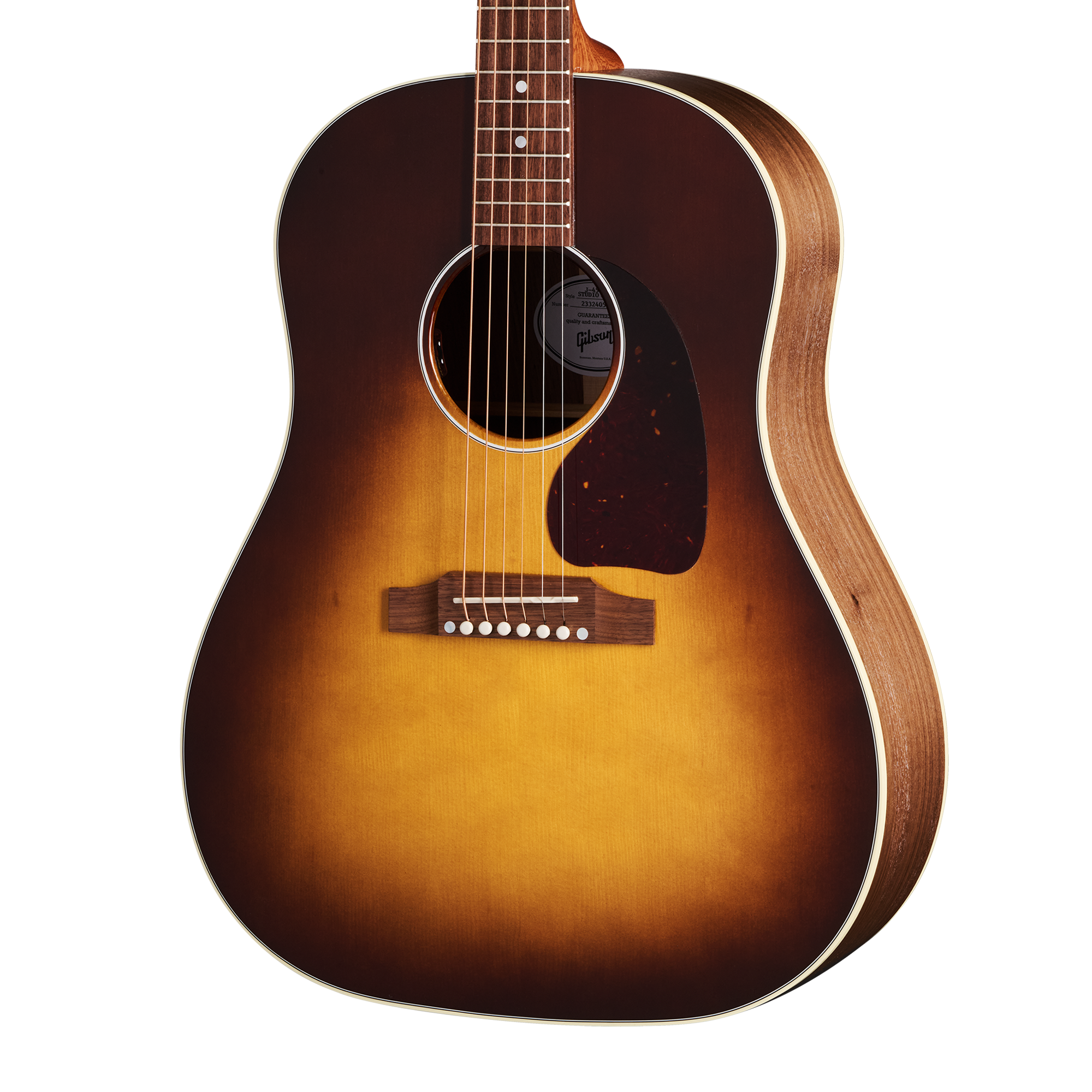 Gibson J-45 Studio Walnut, Walnut Burst