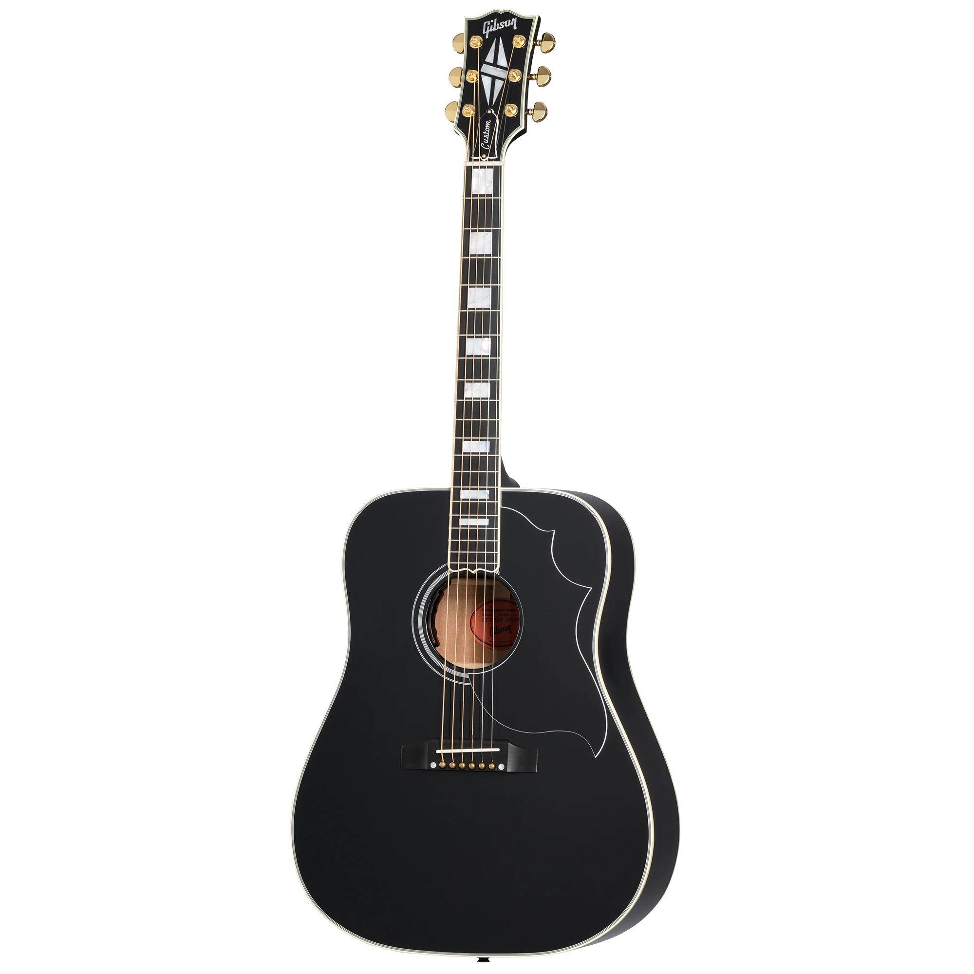 Gibson Custom Hummingbird Custom, Ebony 3 Gibson Custom Hummingbird Custom, Ebony